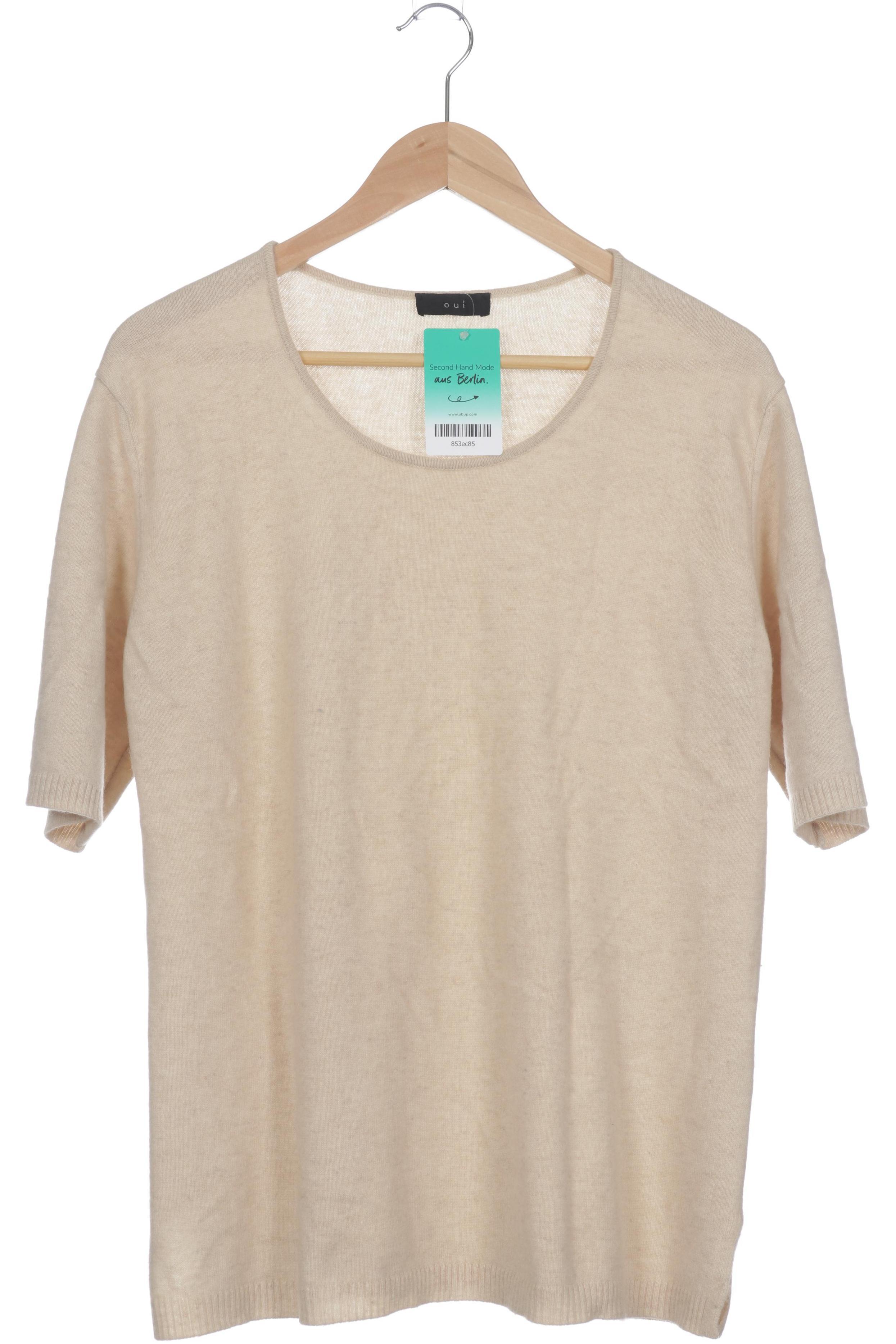 

Oui Damen Pullover, beige, Gr. 46