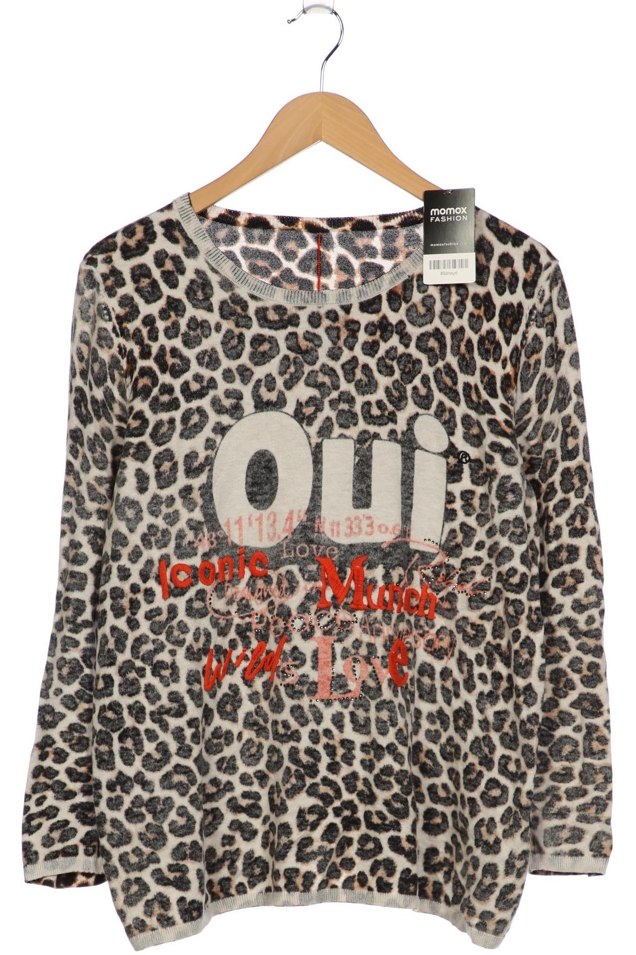 

Oui Damen Pullover, weiß, Gr. 44