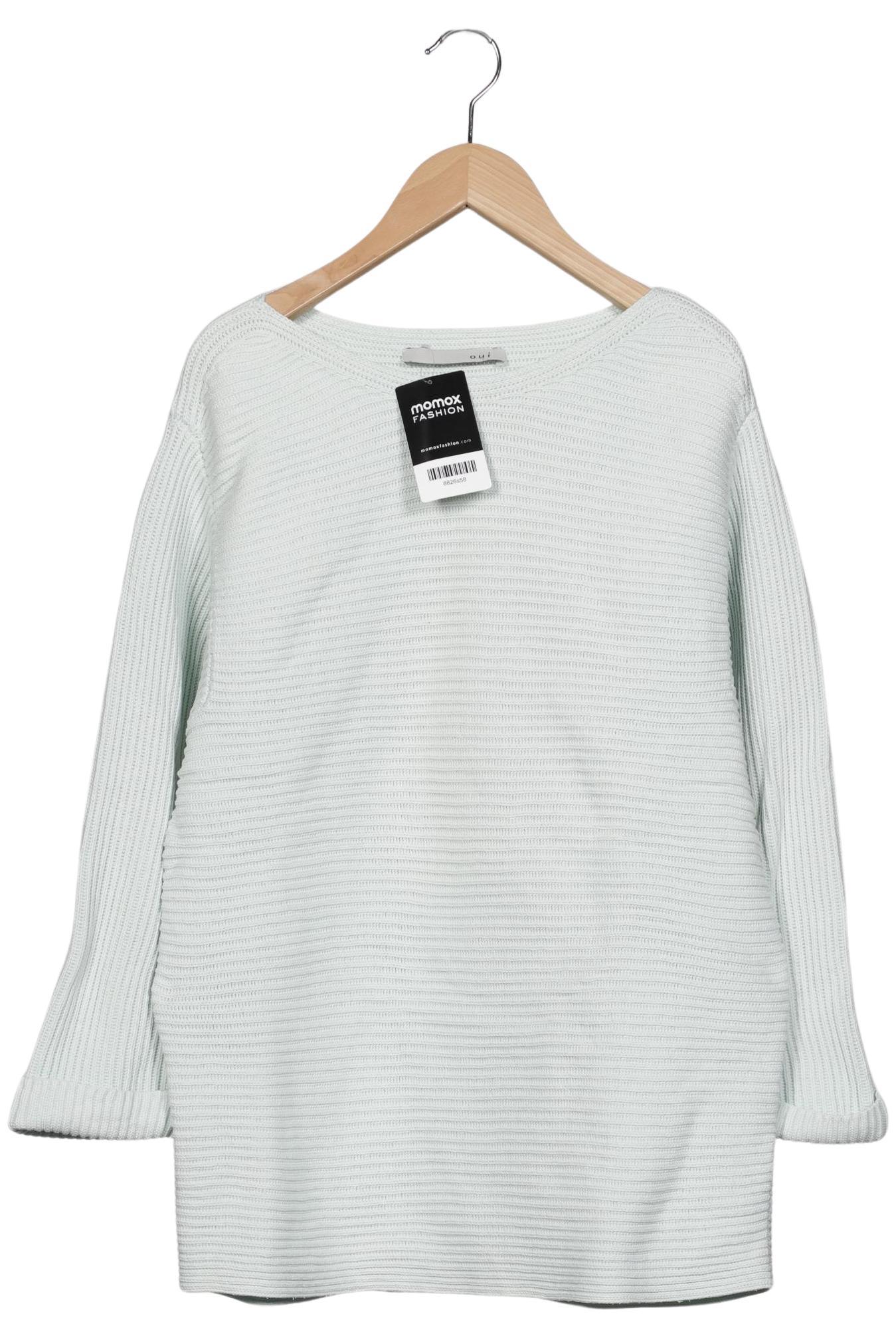 

Oui Damen Pullover, hellgrün, Gr. 38
