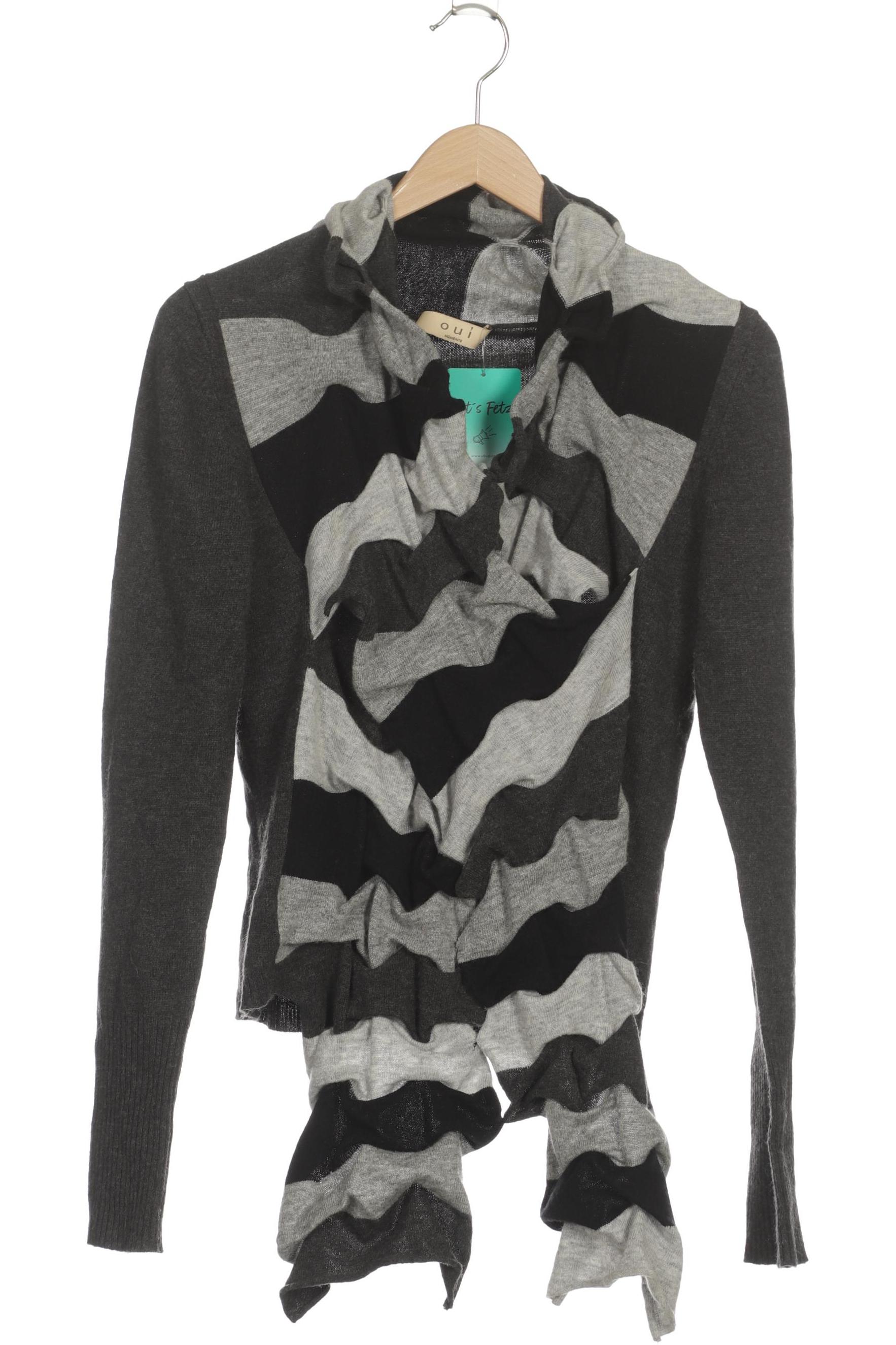 

Oui Damen Pullover, grau, Gr. 38