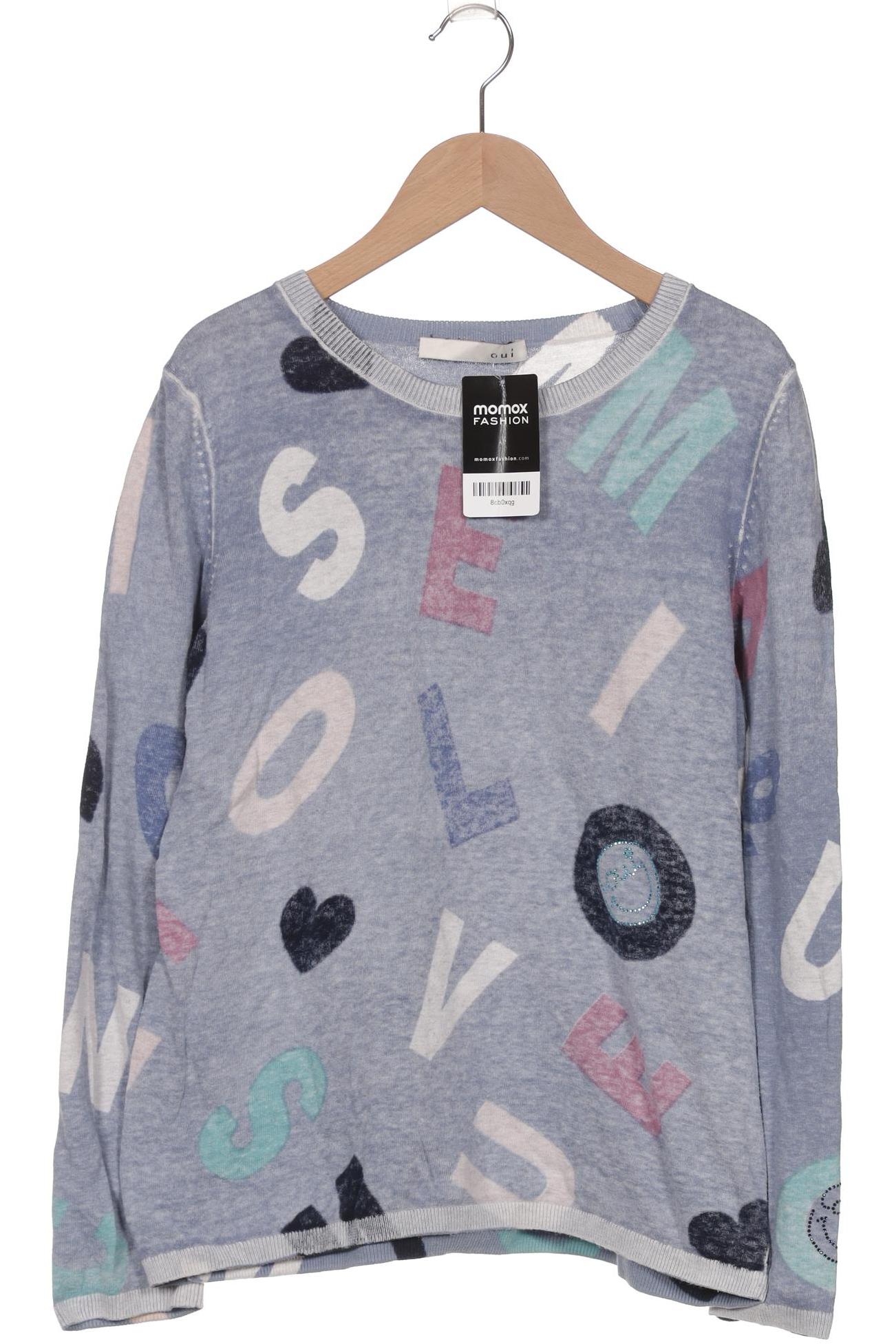 

Oui Damen Pullover, blau, Gr. 38