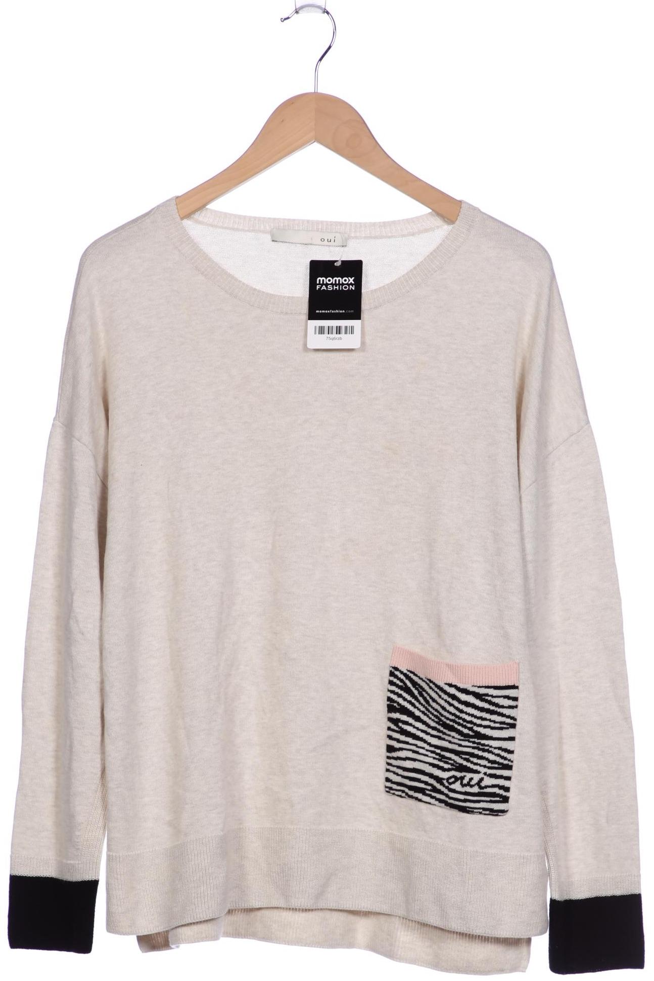 

Oui Damen Pullover, grau, Gr. 42