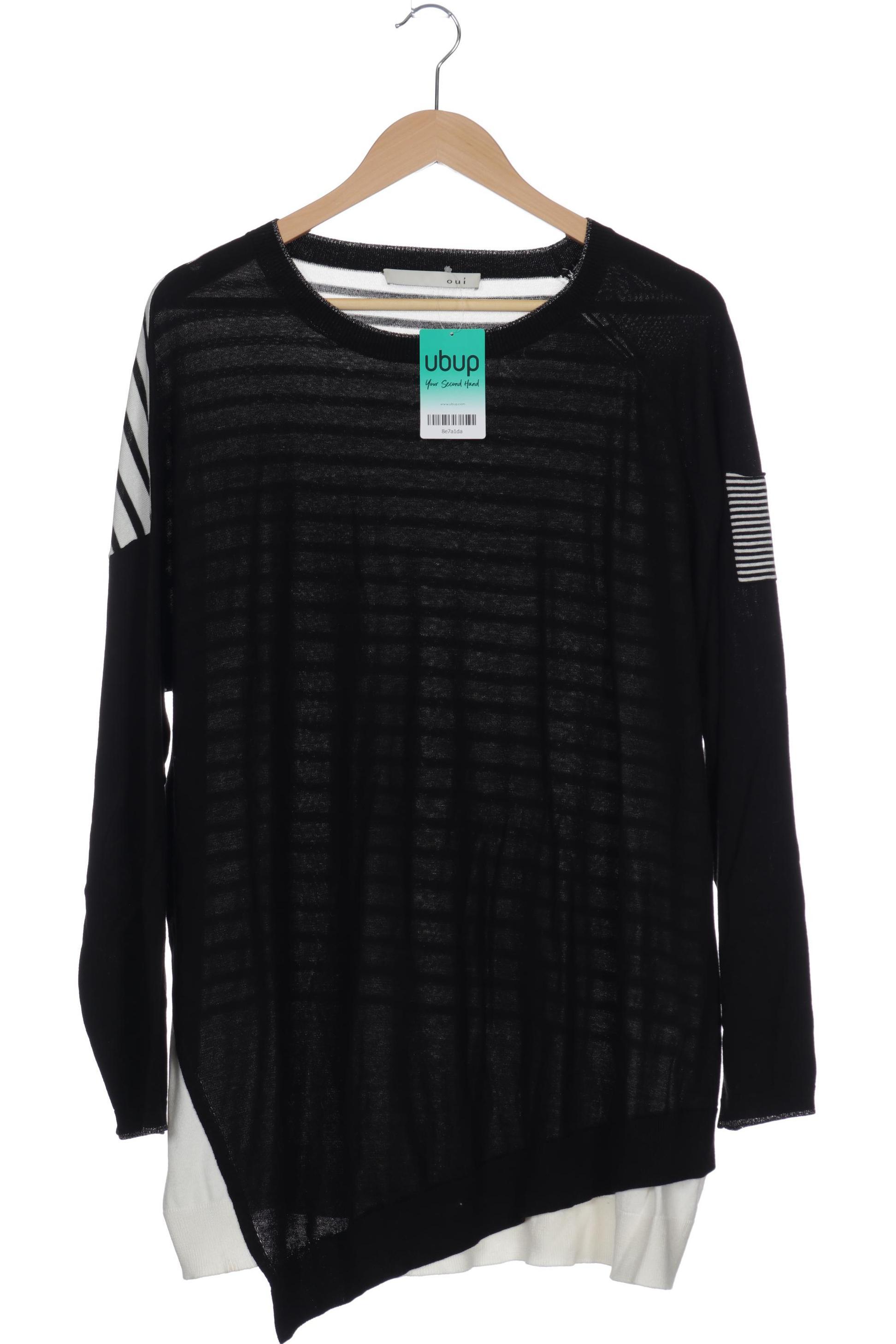 

Oui Damen Pullover, schwarz, Gr. 42