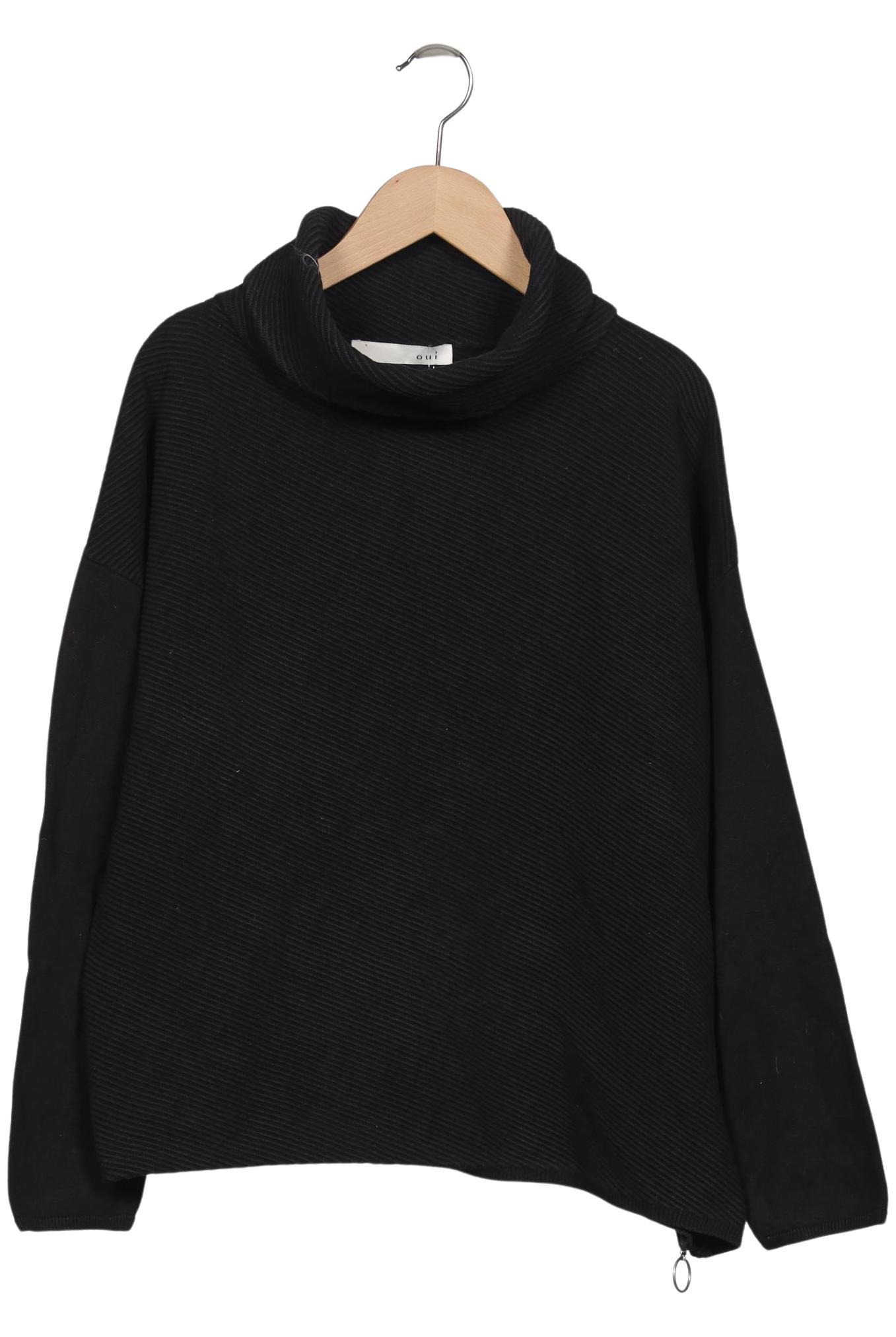 

Oui Damen Pullover, schwarz, Gr. 44