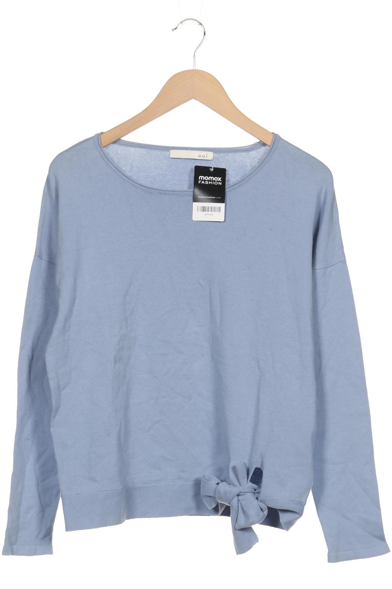 

Oui Damen Pullover, hellblau, Gr. 38