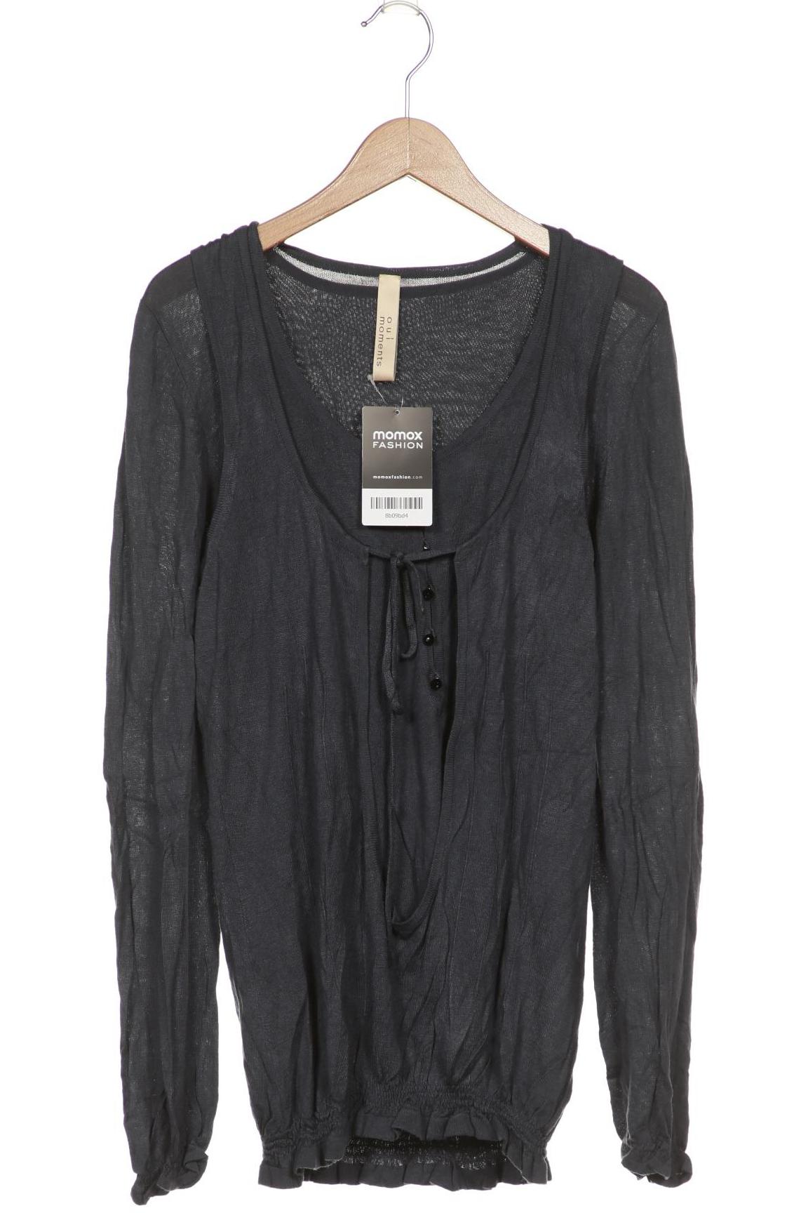 

Oui Damen Pullover, grau