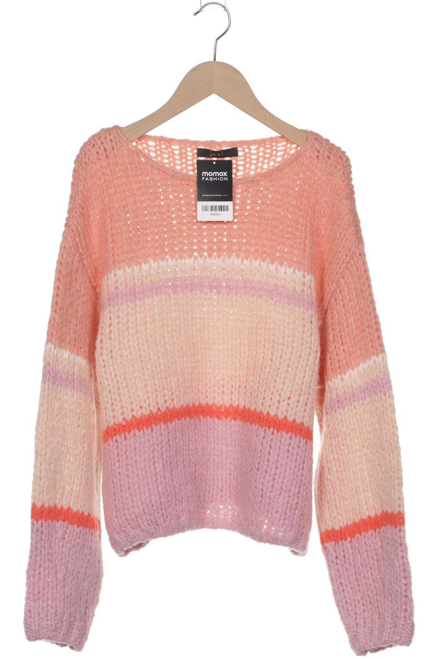 

Oui Damen Pullover, pink, Gr. 36