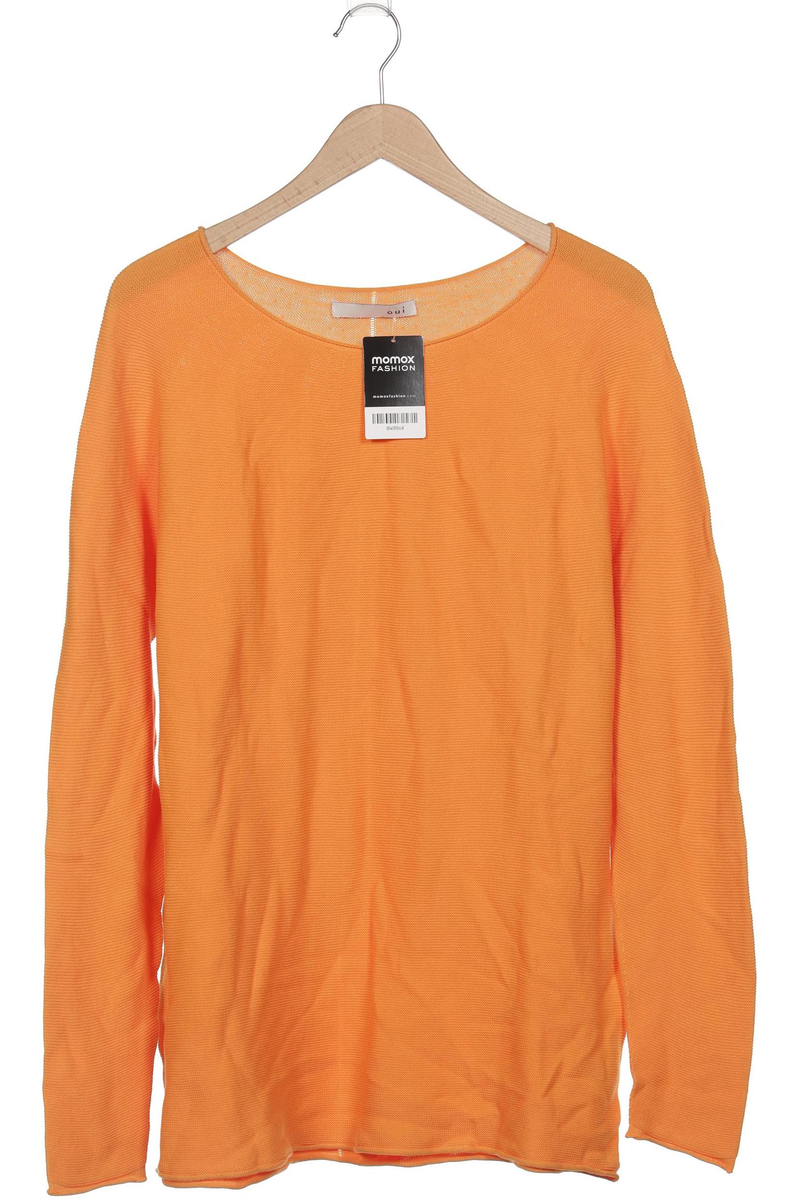 

Oui Damen Pullover, orange, Gr. 44