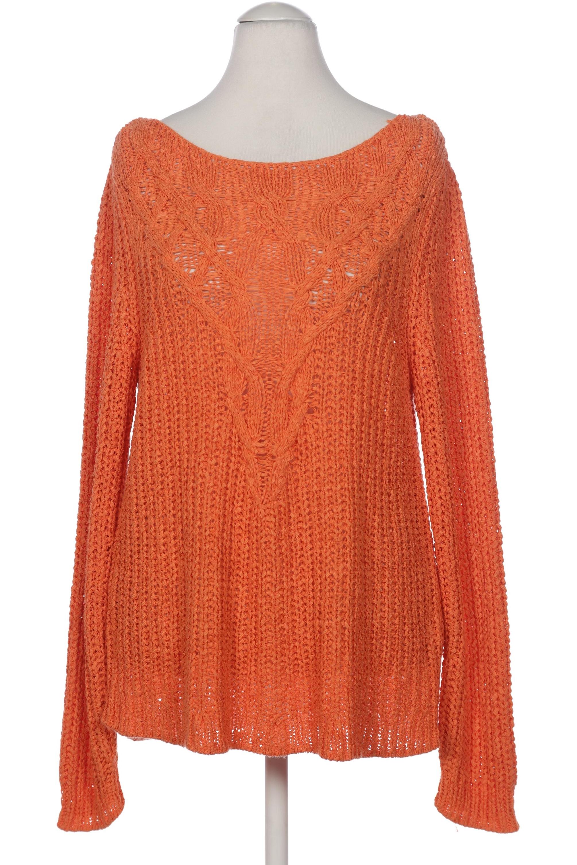 

Oui Damen Pullover, orange, Gr. 40