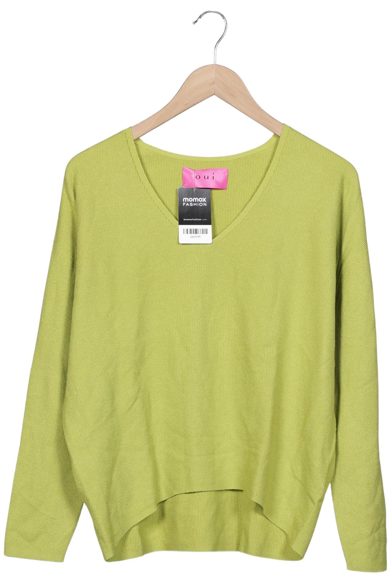 

Oui Damen Pullover, grün, Gr. 40