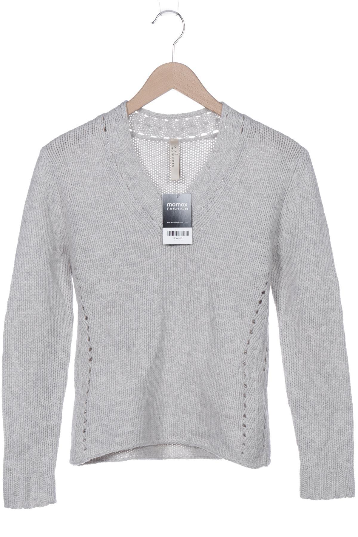 

Oui Damen Pullover, grau, Gr. 38