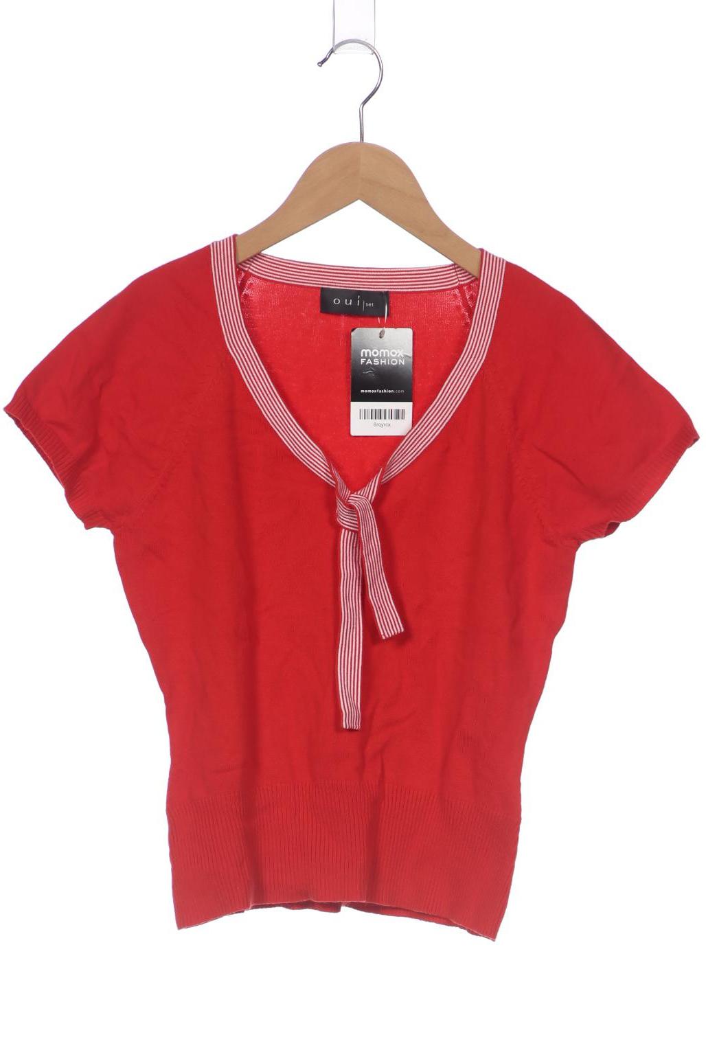 

Oui Damen Pullover, rot, Gr. 38