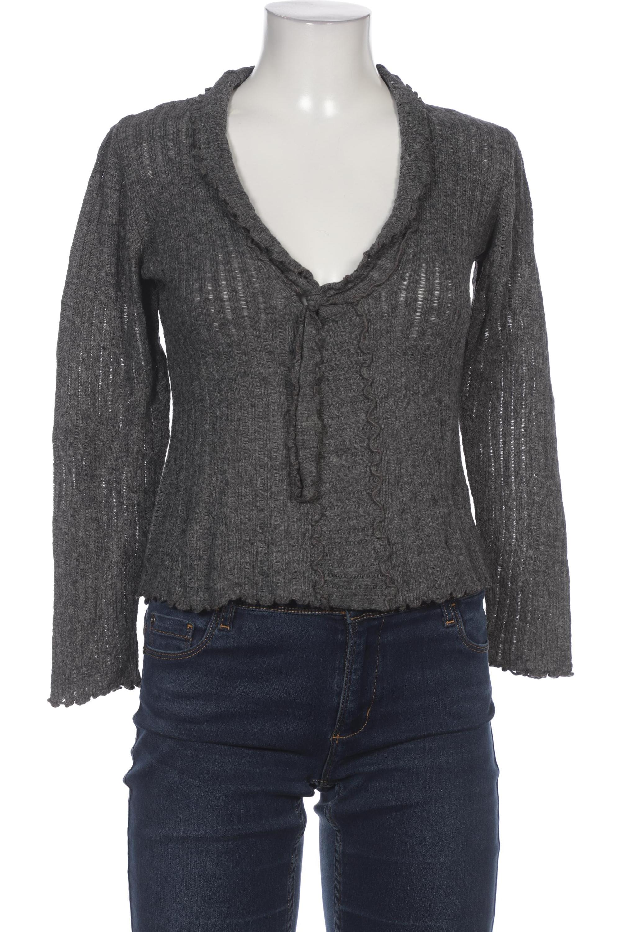 

Oui Damen Pullover, grau