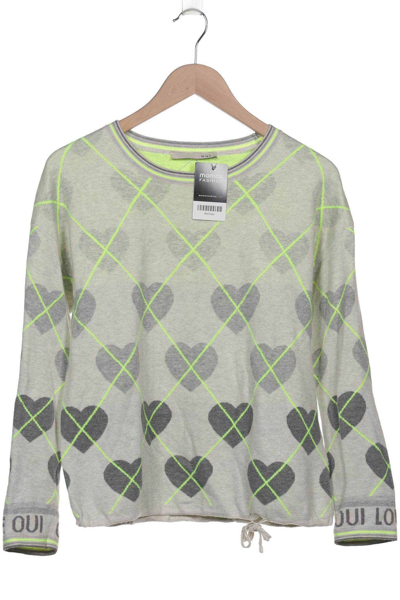 

Oui Damen Pullover, grau, Gr. 36