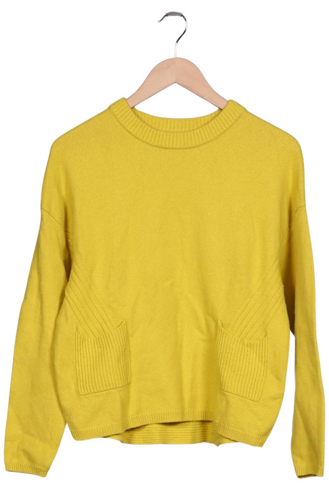 

Oui Damen Pullover, gelb, Gr. 38