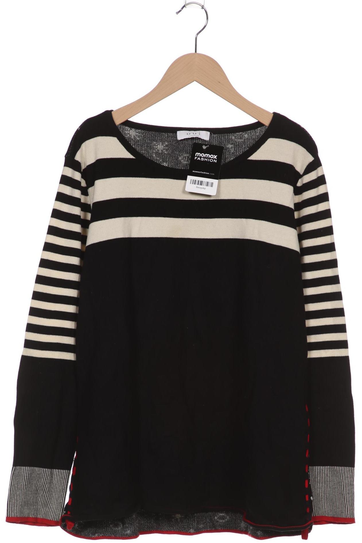 

Oui Damen Pullover, schwarz