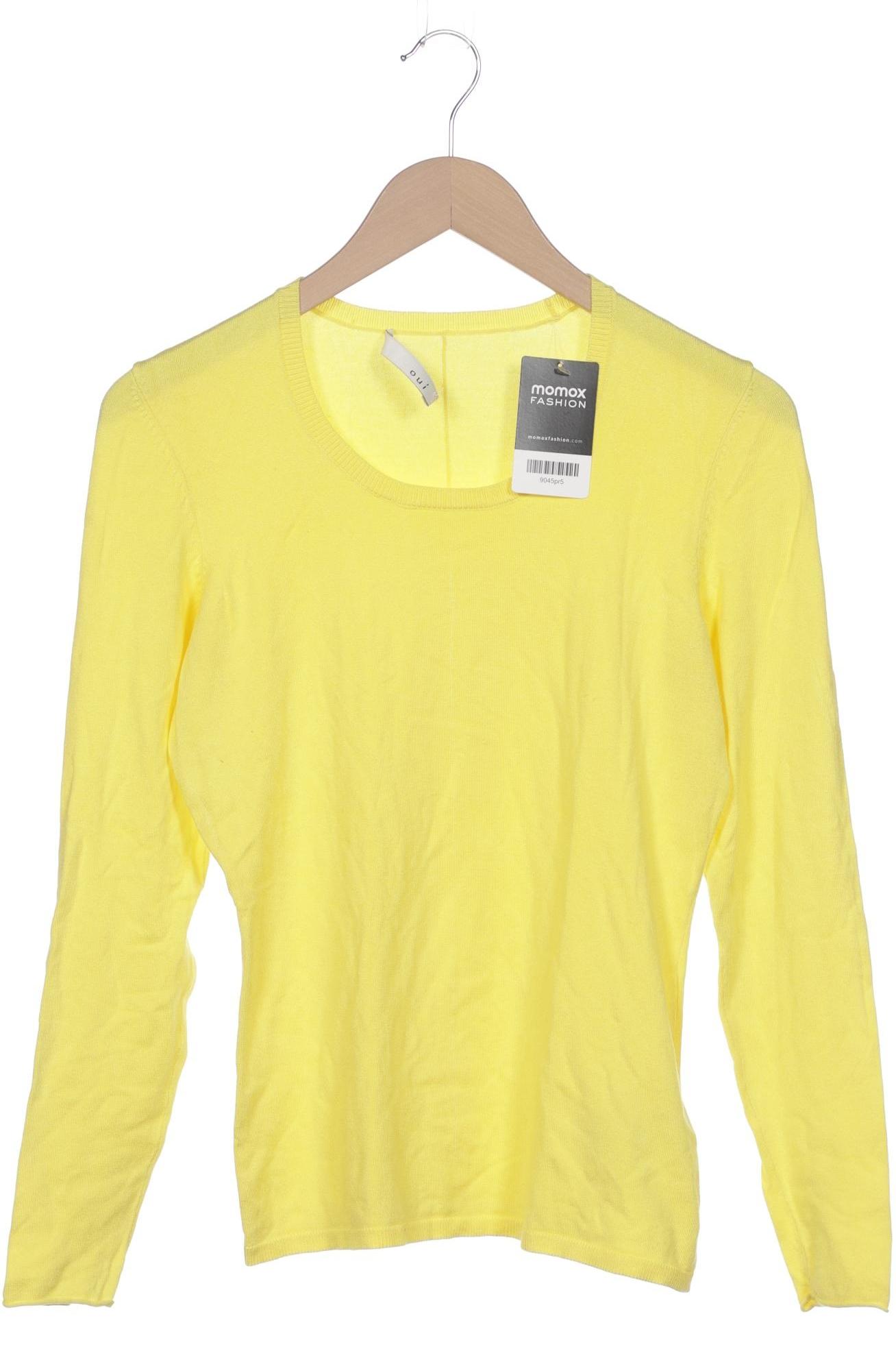 

Oui Damen Pullover, gelb, Gr. 36