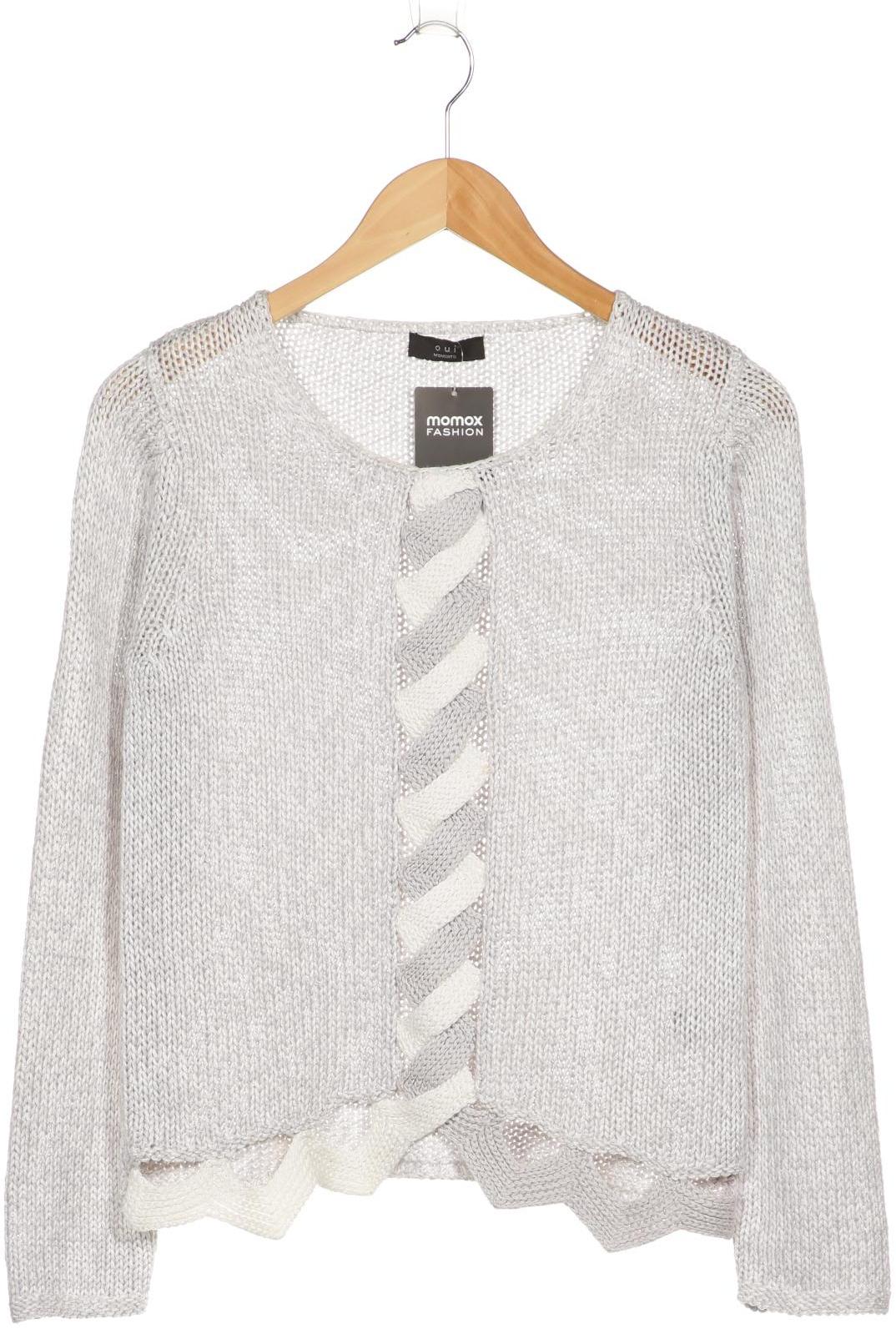 

Oui Damen Pullover, grau, Gr. 36