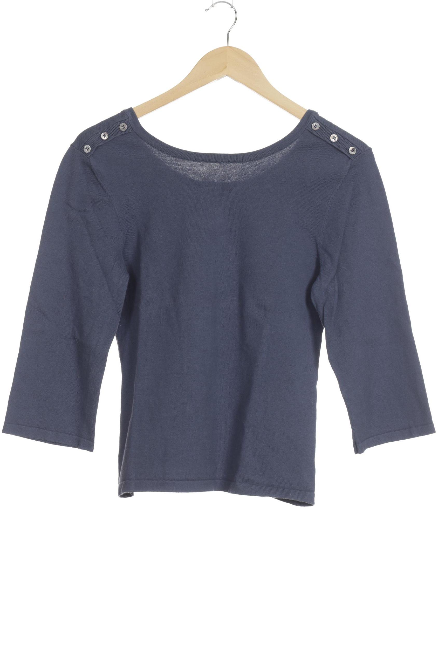

Oui Damen Pullover, blau, Gr. 36