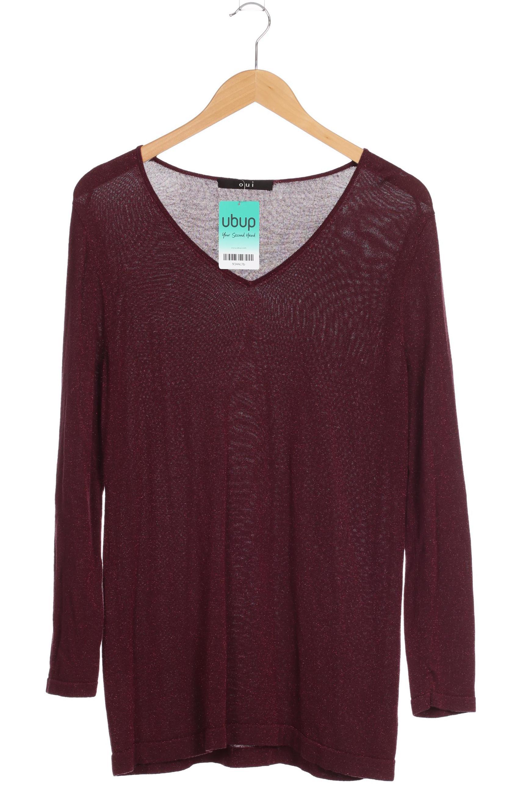 

Oui Damen Pullover, lila, Gr. 42