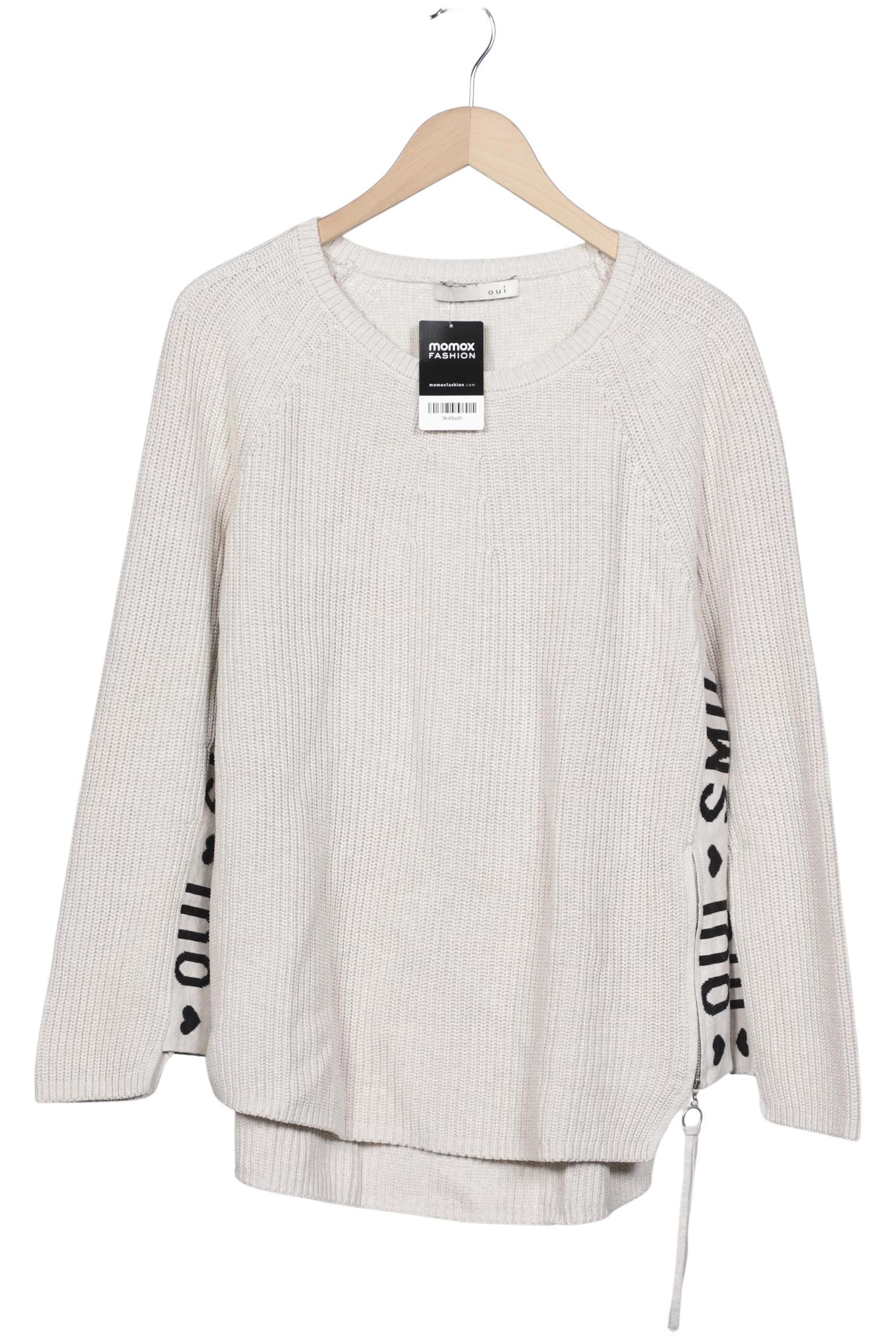 

Oui Damen Pullover, beige, Gr. 44