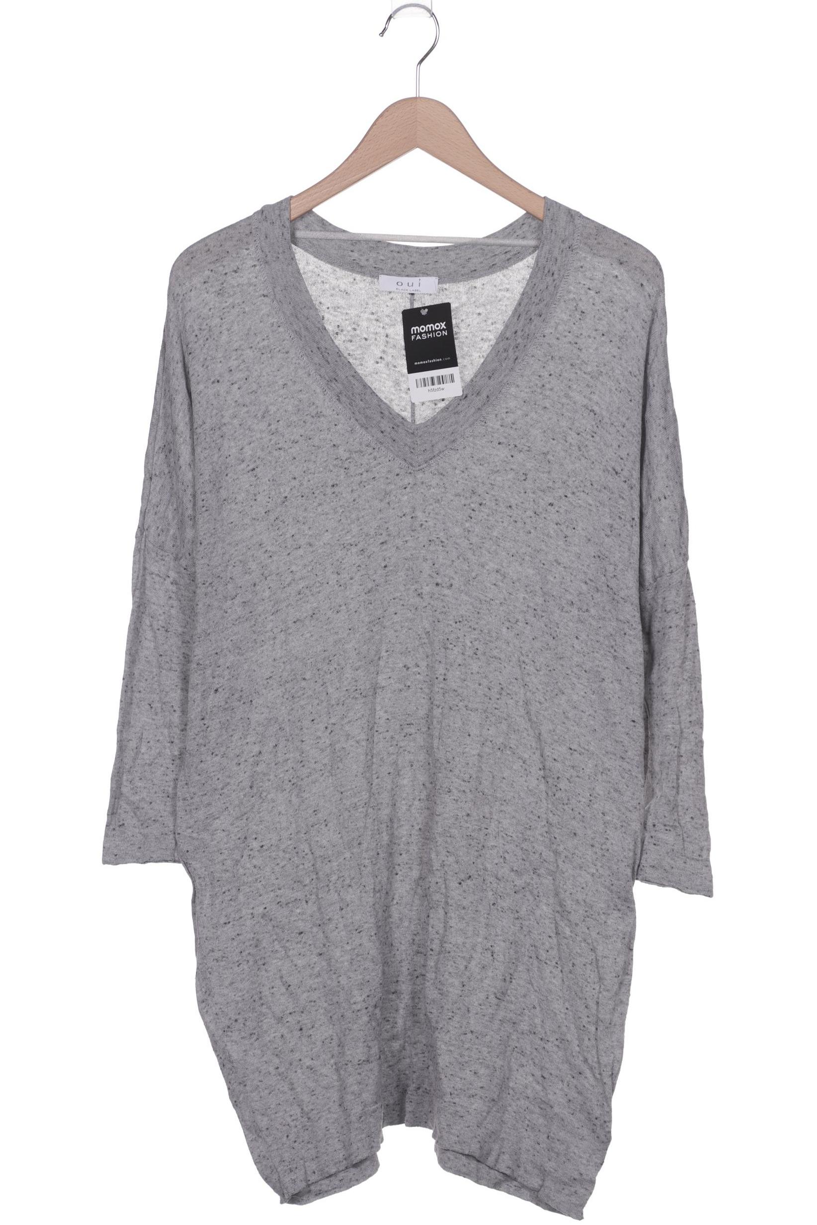 

Oui Damen Pullover, grau, Gr. 40