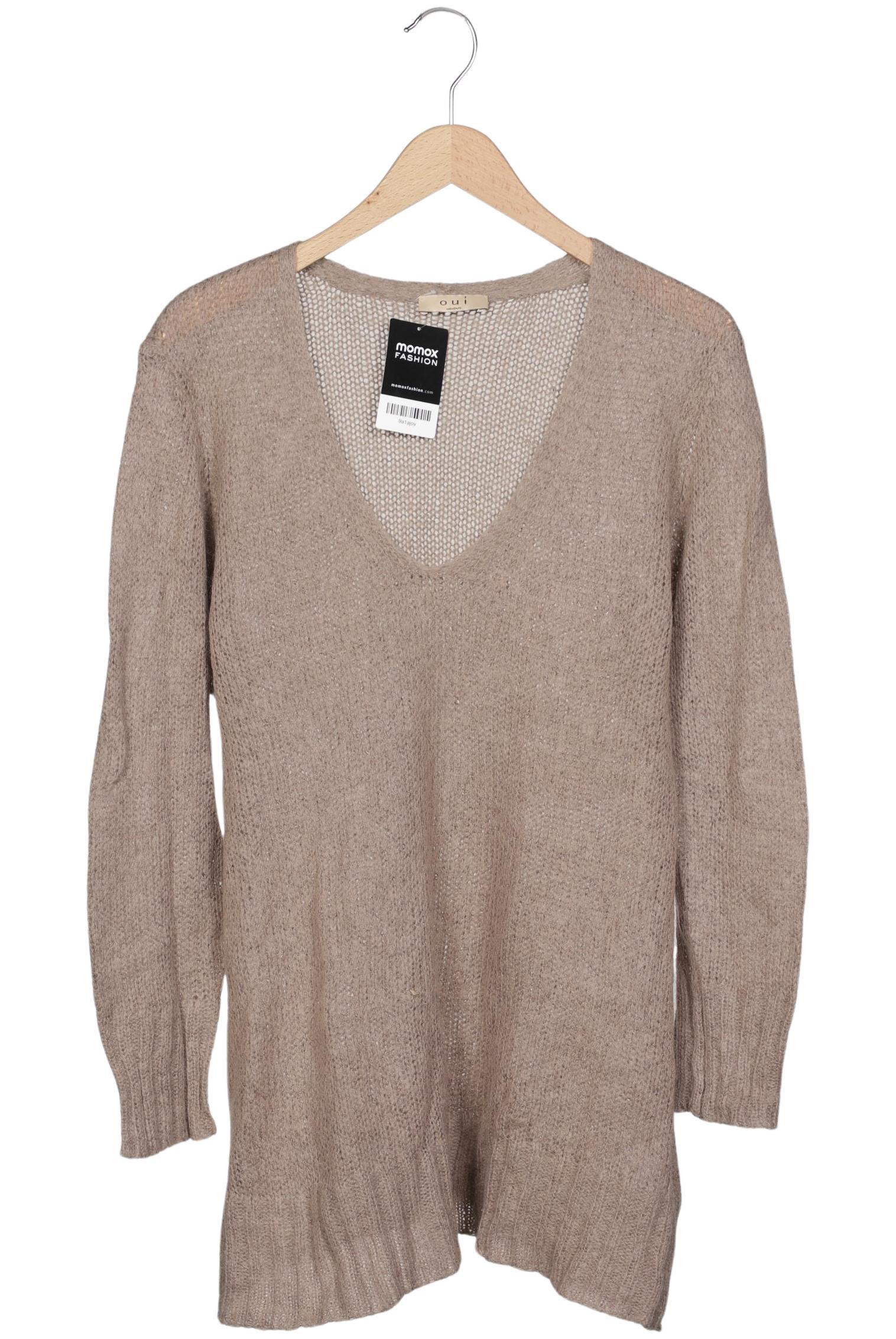 

Oui Damen Pullover, beige, Gr. 46