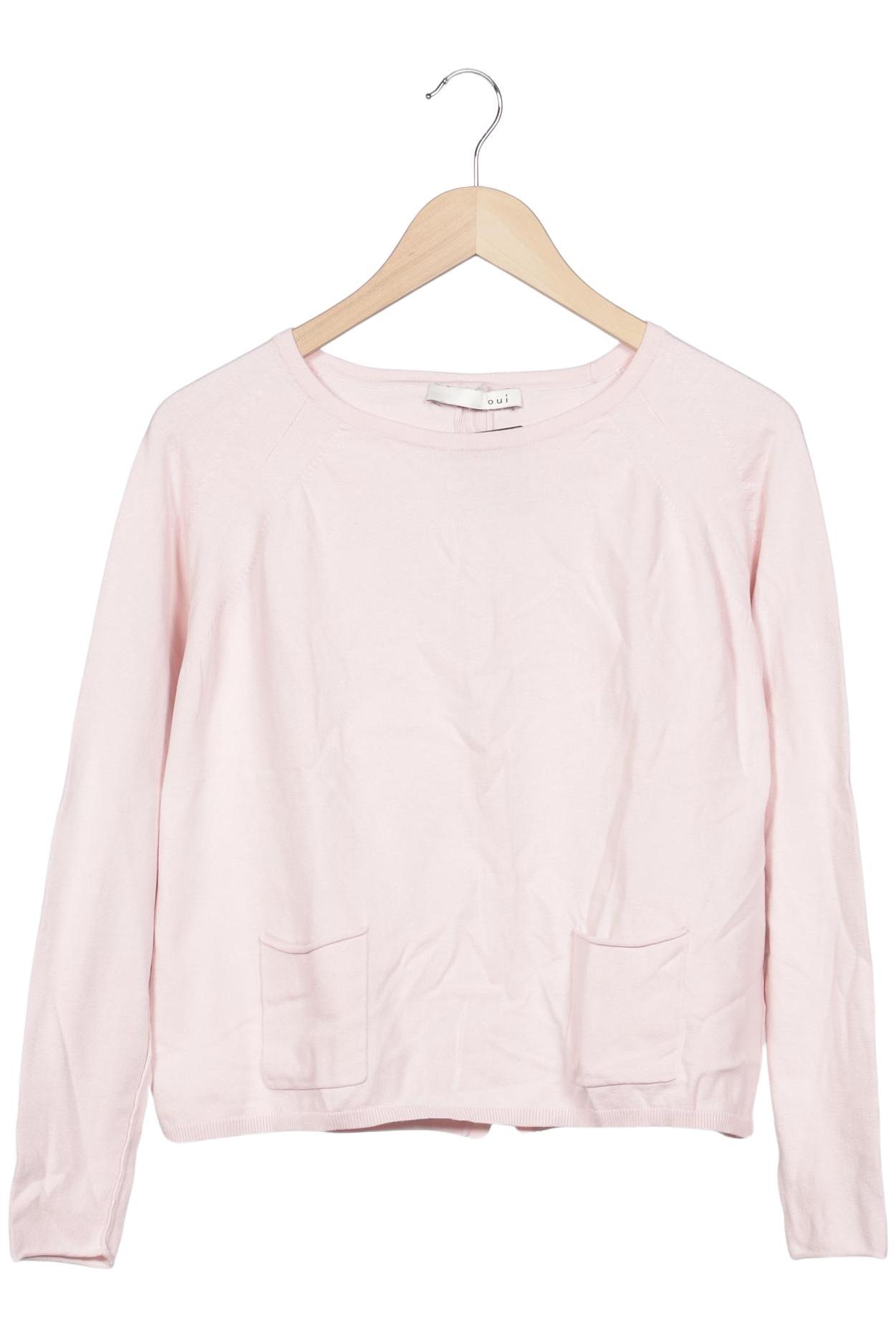 

Oui Damen Pullover, pink, Gr. 36