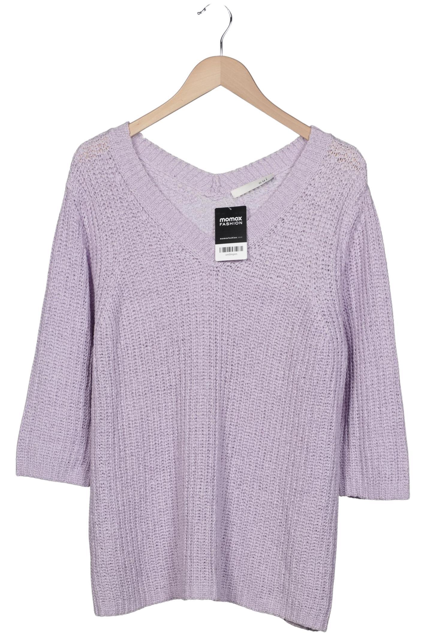 

Oui Damen Pullover, flieder, Gr. 48