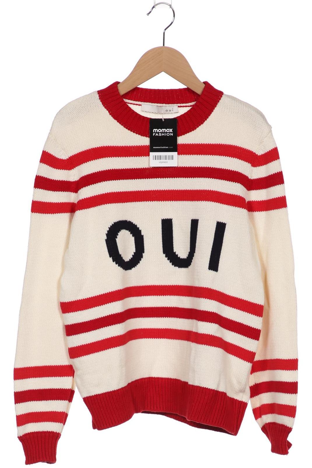 

Oui Damen Pullover, weiß