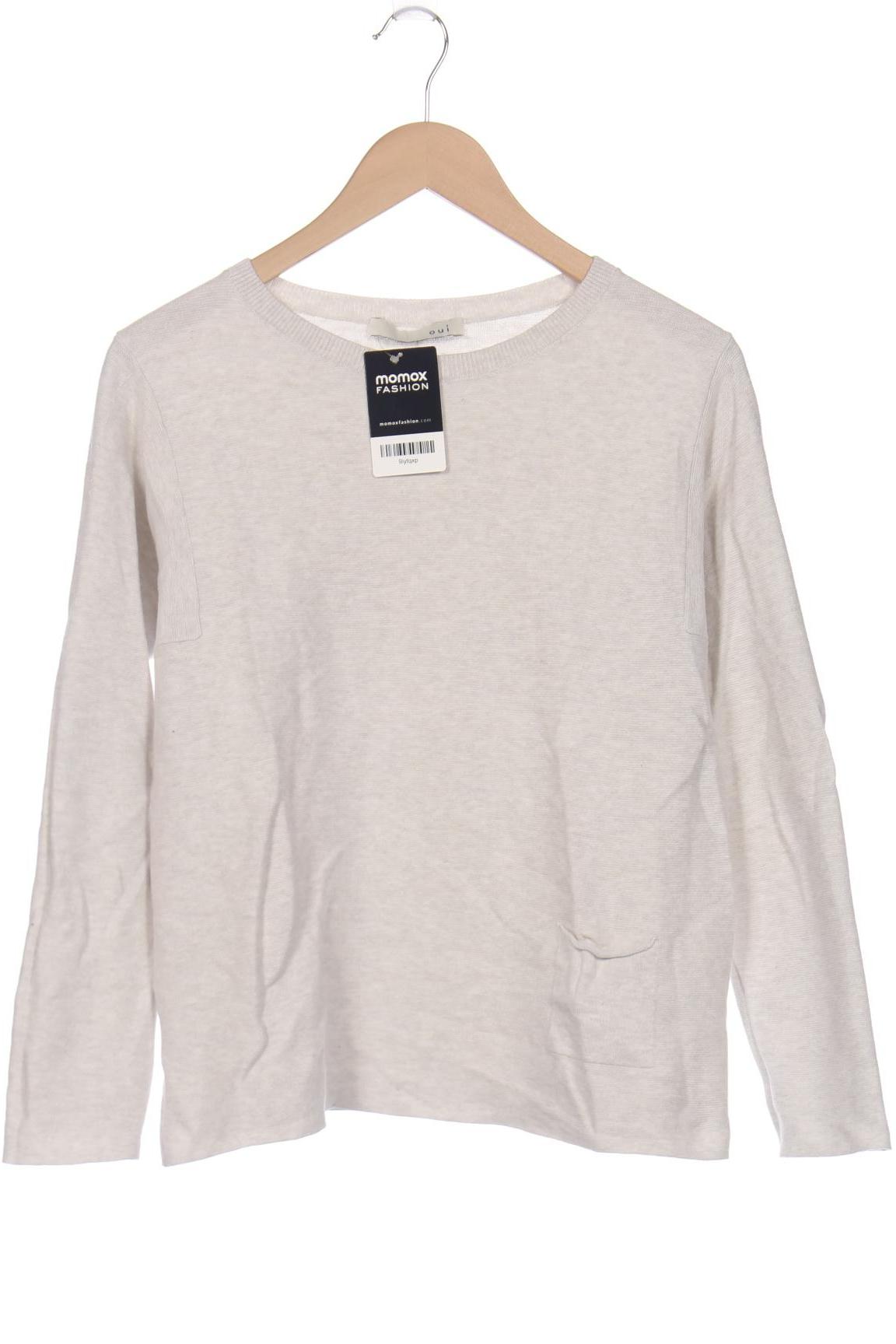 

Oui Damen Pullover, grau, Gr. 40