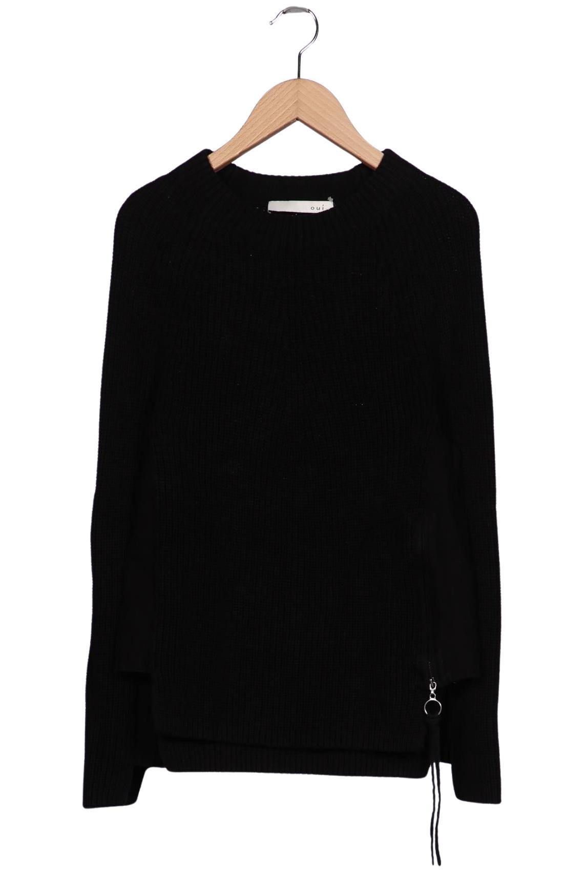 

Oui Damen Pullover, schwarz, Gr. 34