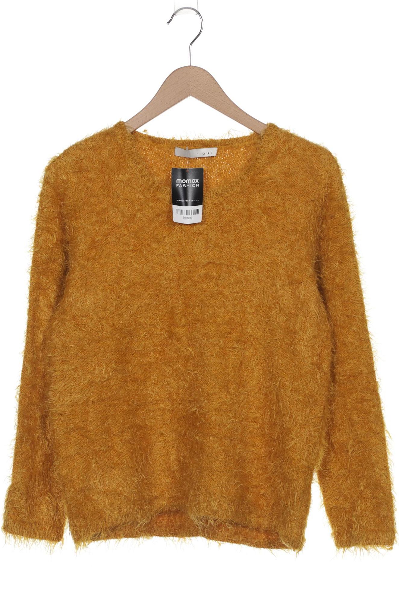 

Oui Damen Pullover, gelb, Gr. 42