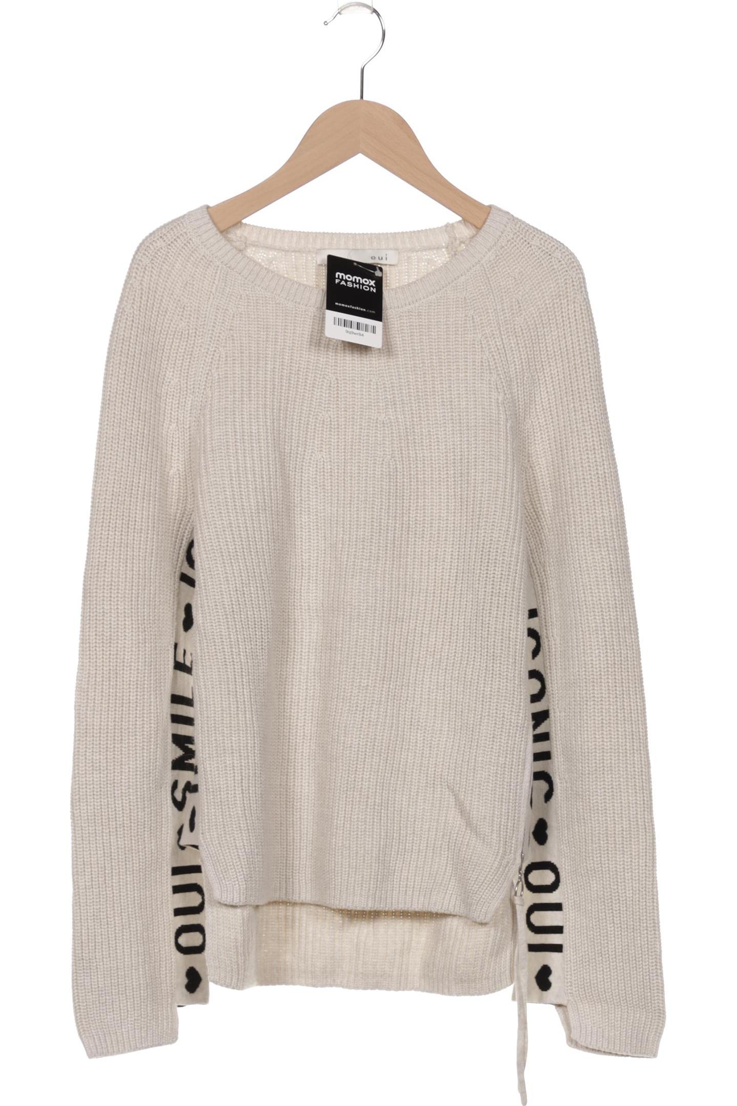 

Oui Damen Pullover, beige, Gr. 36