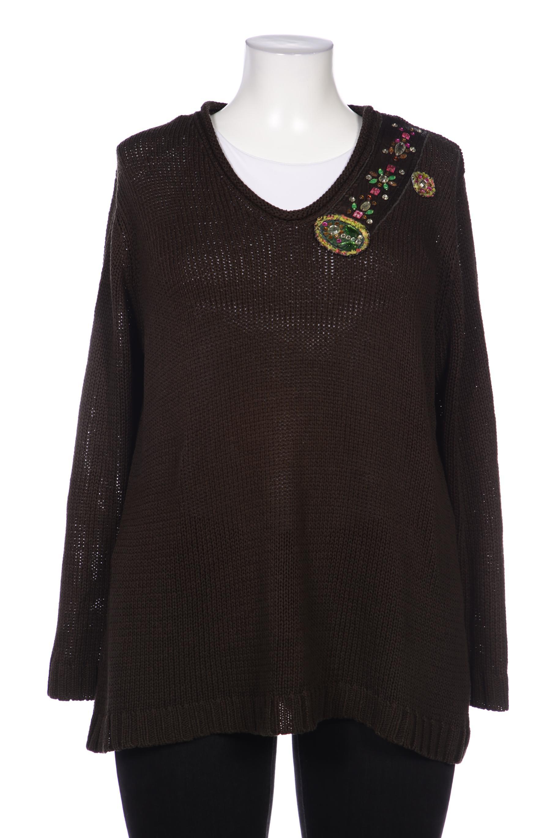 

Oui Damen Pullover, grün, Gr. 48