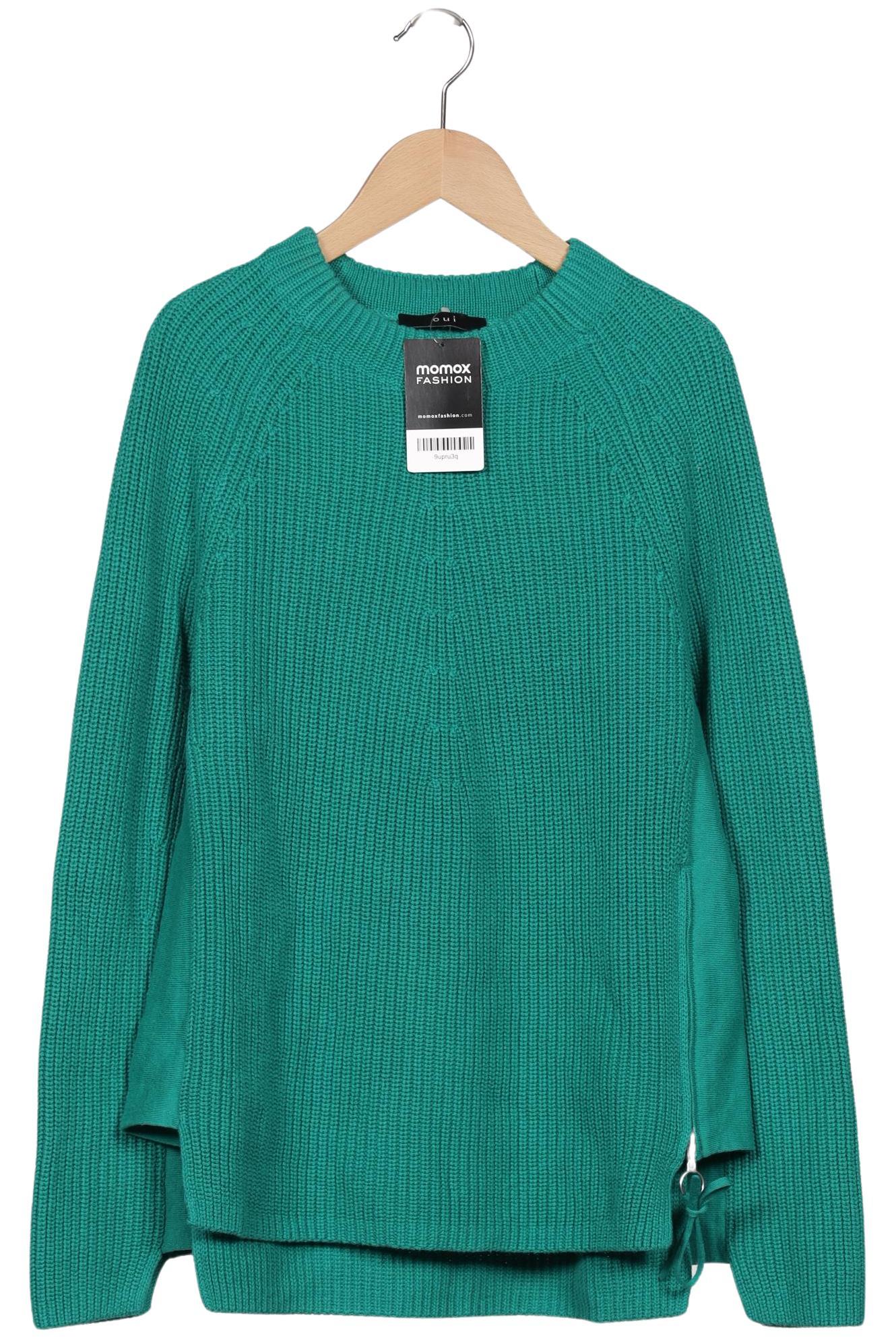 

Oui Damen Pullover, grün, Gr. 38