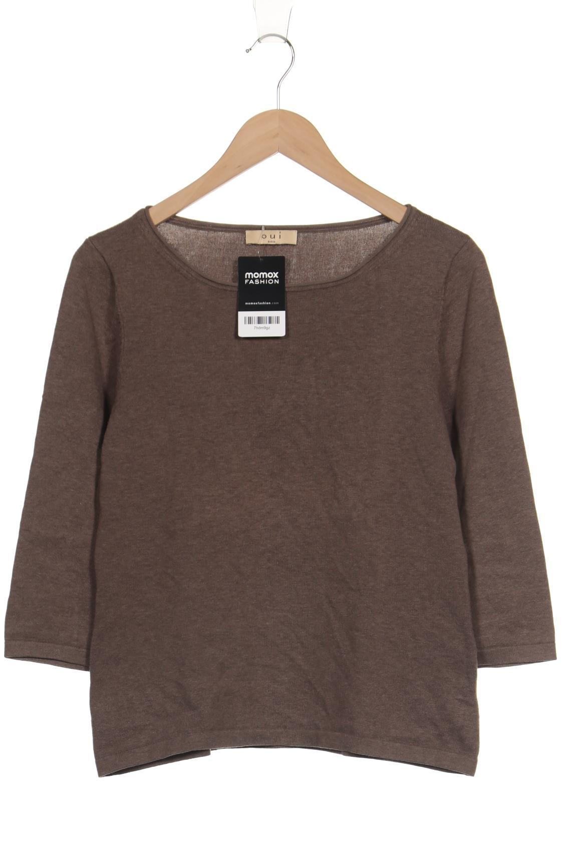 

Oui Damen Pullover, braun, Gr. 42