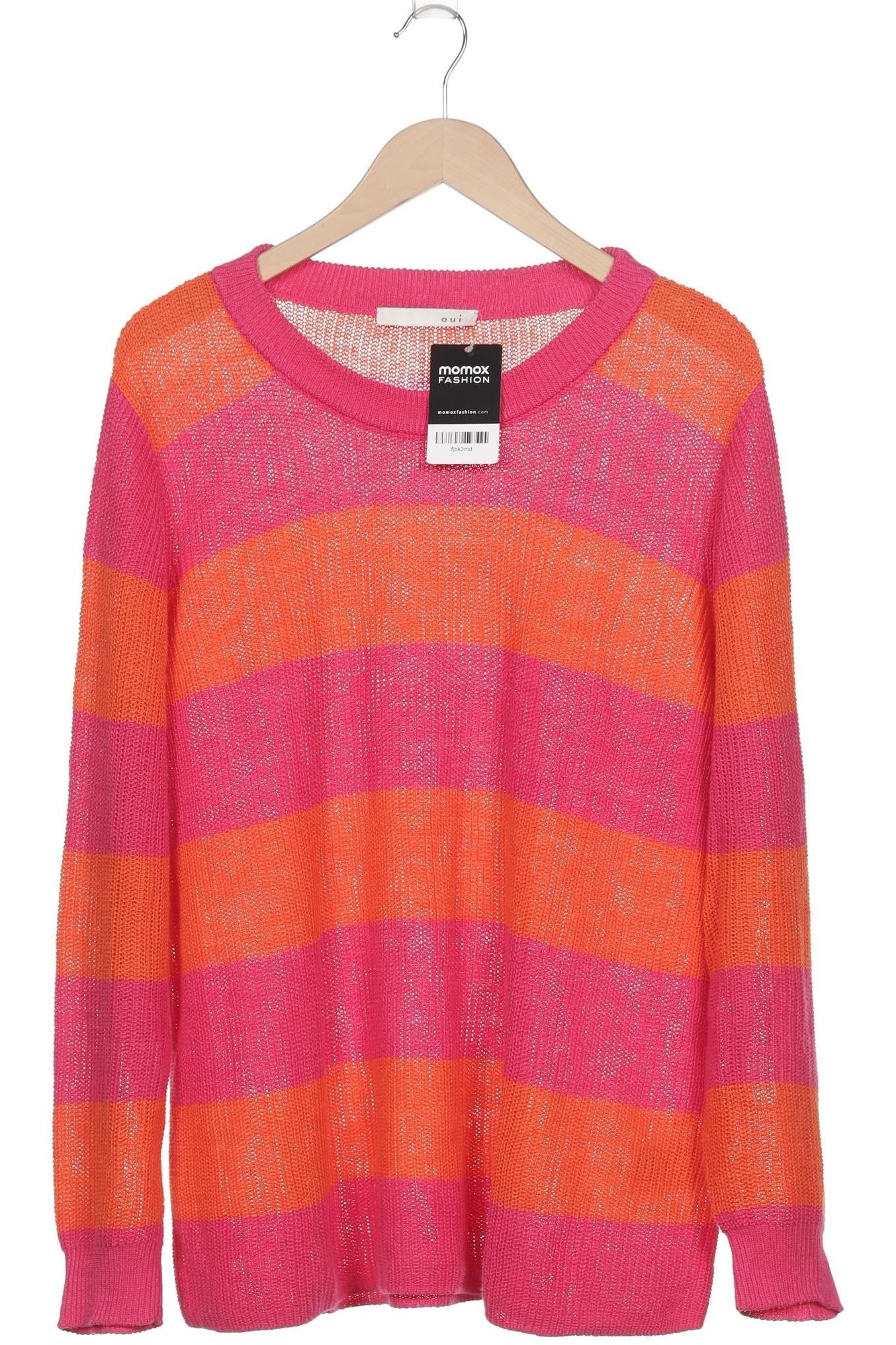 

Oui Damen Pullover, pink, Gr. 46