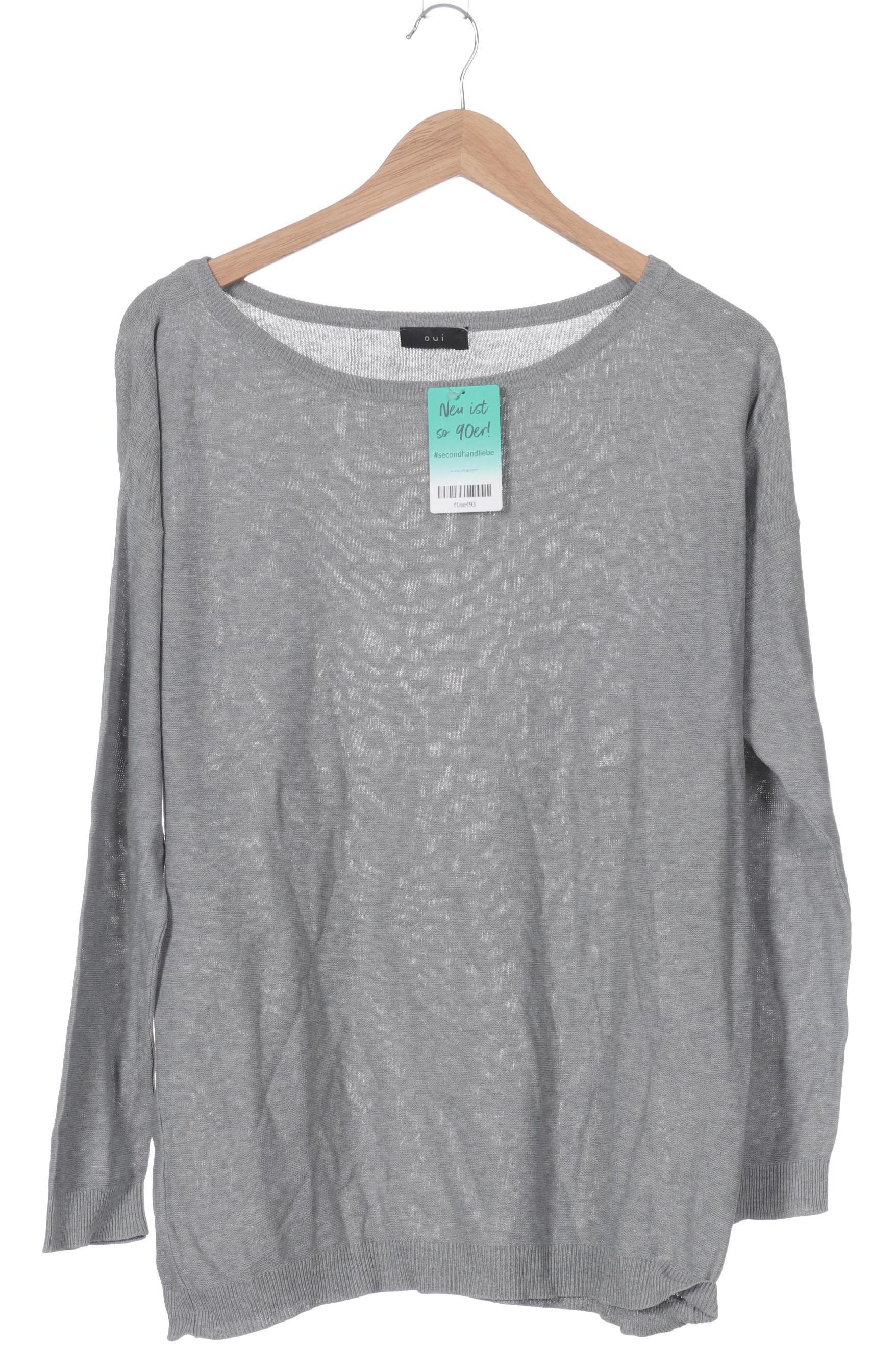 

Oui Damen Pullover, grau, Gr.