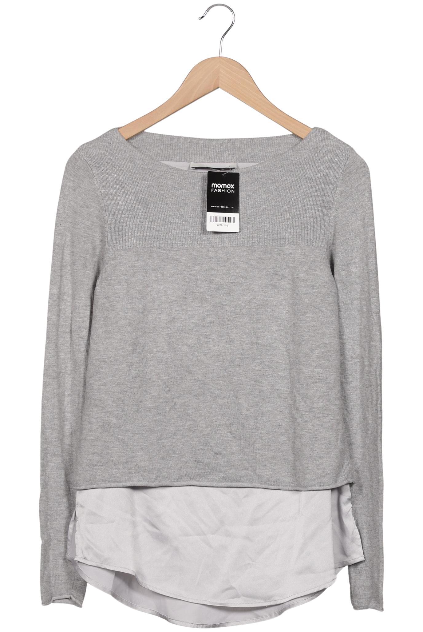 

Oui Damen Pullover, grau, Gr. 34