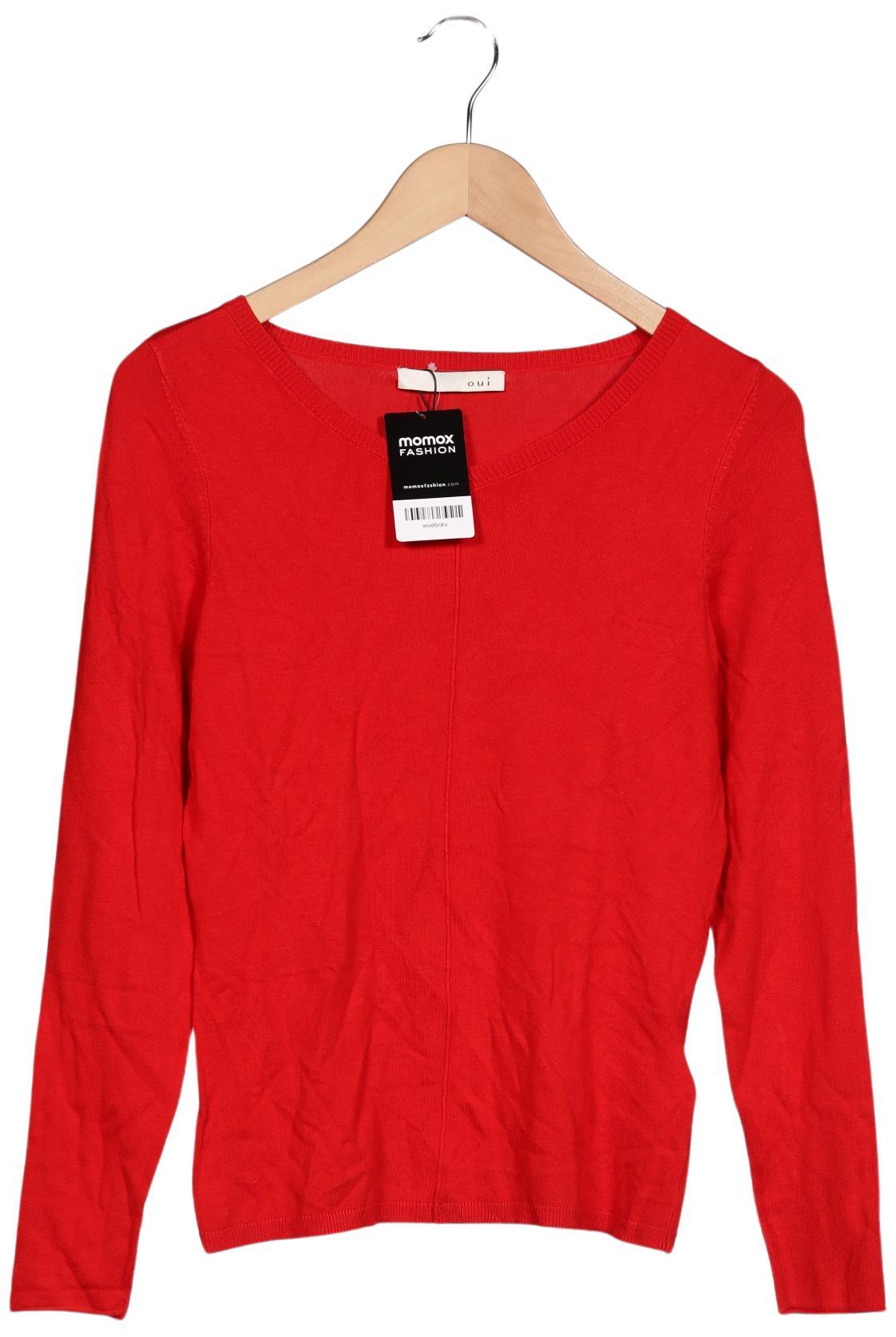 

Oui Damen Pullover, rot, Gr. 34
