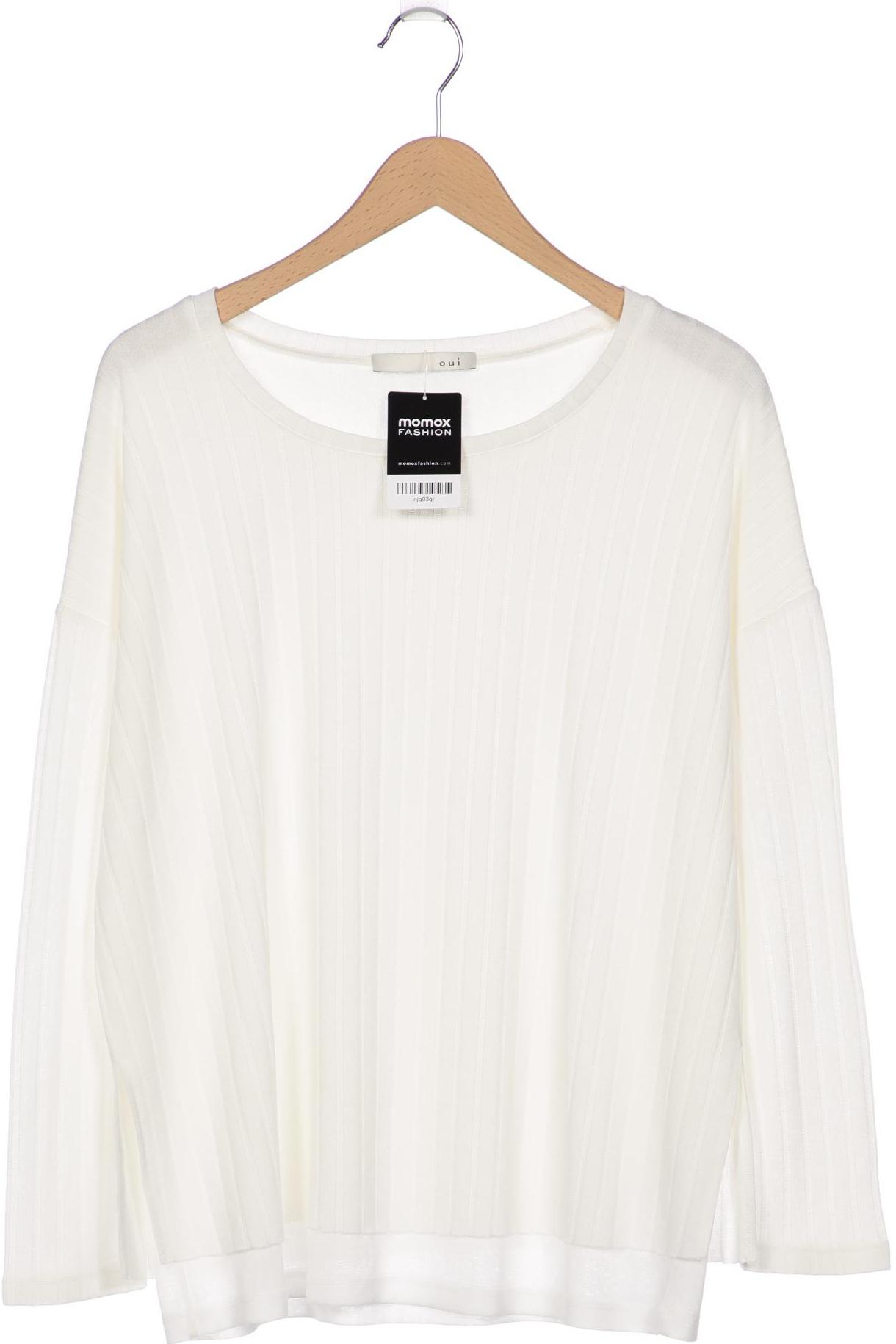 

Oui Damen Pullover, cremeweiß