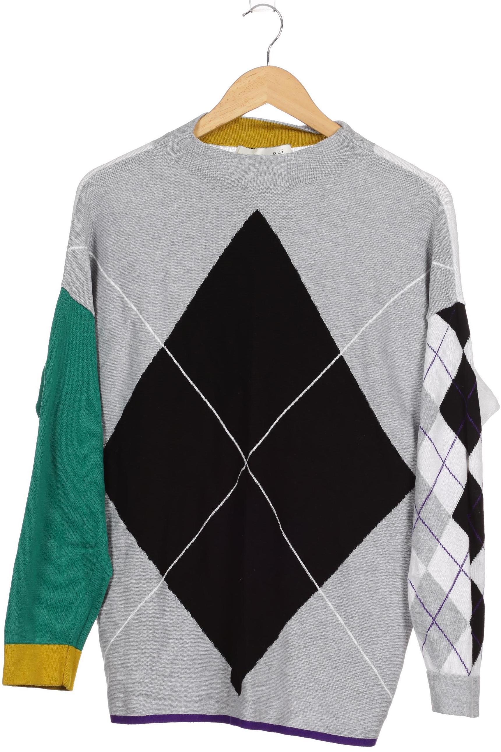 

Oui Damen Pullover, grau, Gr. 44