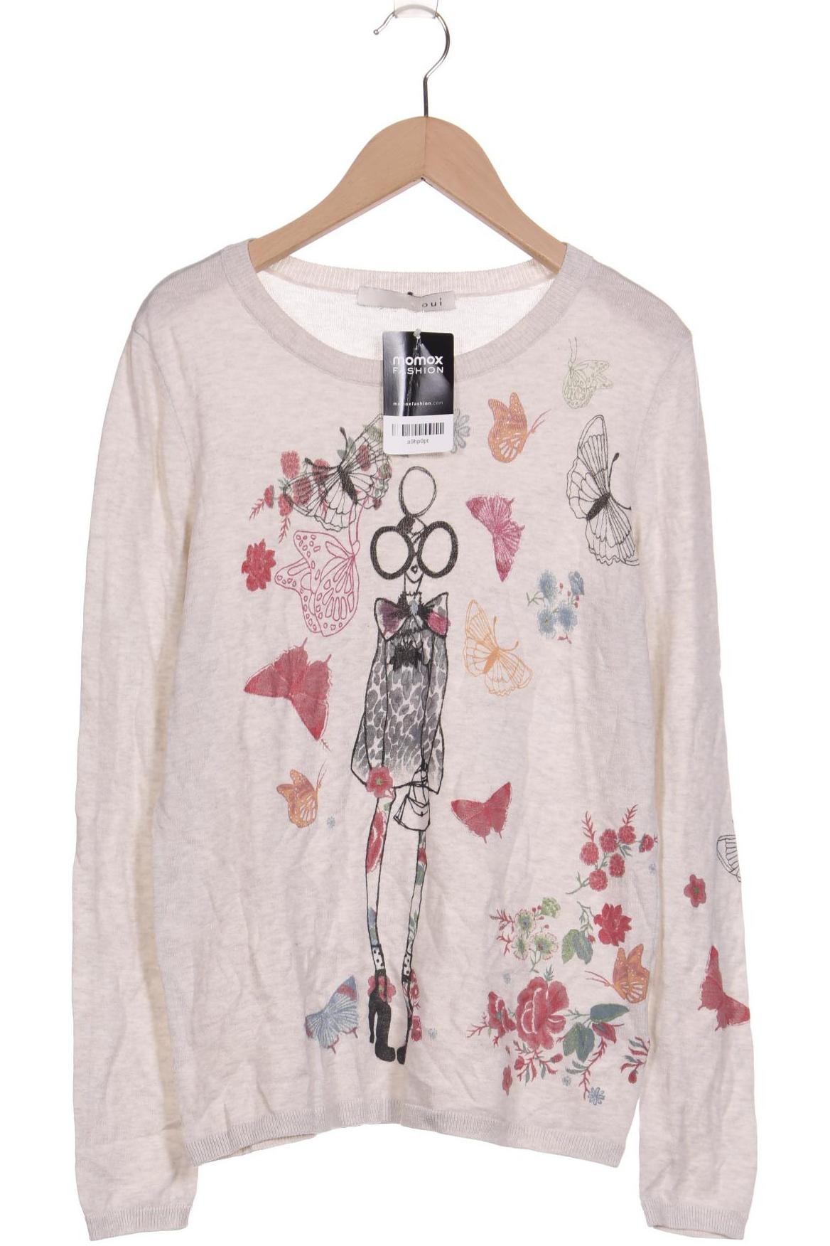 

Oui Damen Pullover, beige, Gr. 36