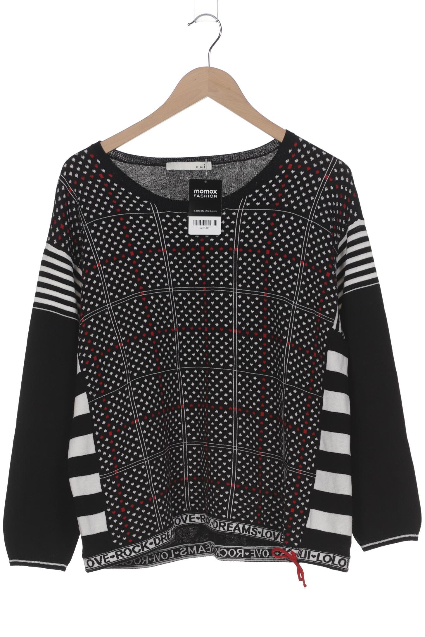 

Oui Damen Pullover, schwarz, Gr. 42