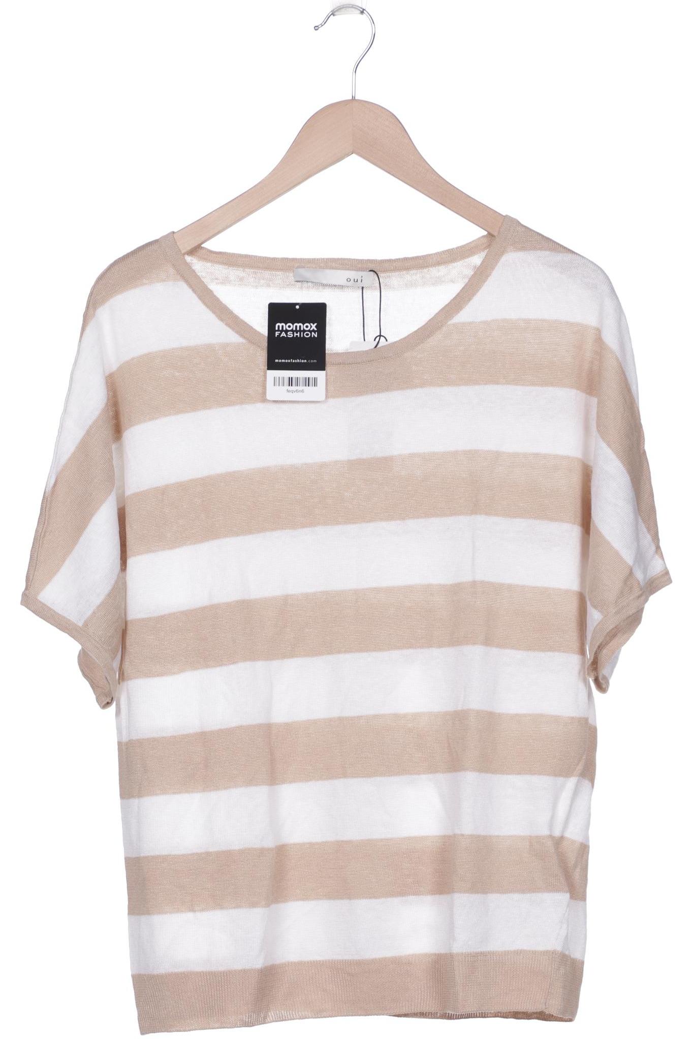 

Oui Damen Pullover, beige