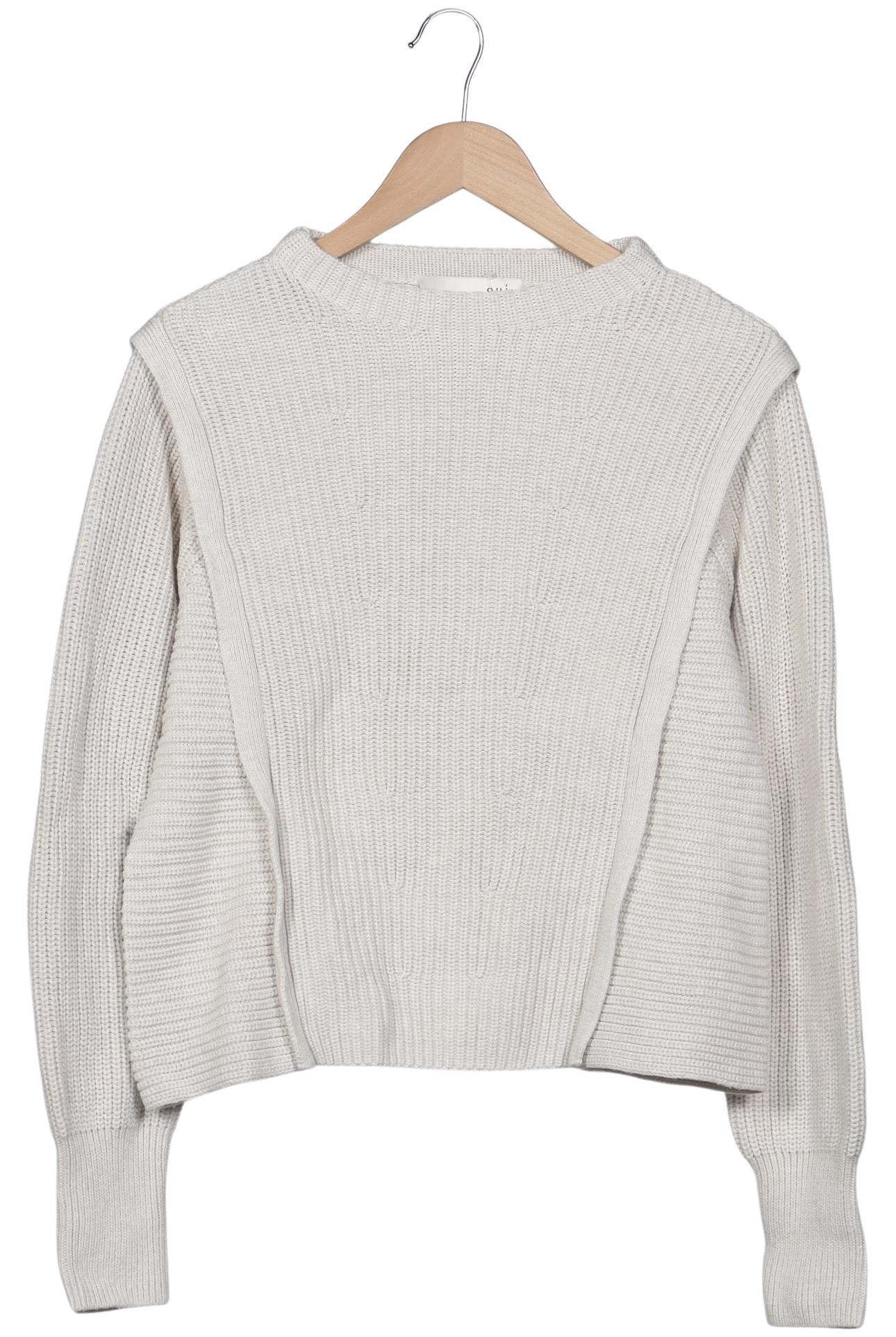 

Oui Damen Pullover, cremeweiß, Gr. 36