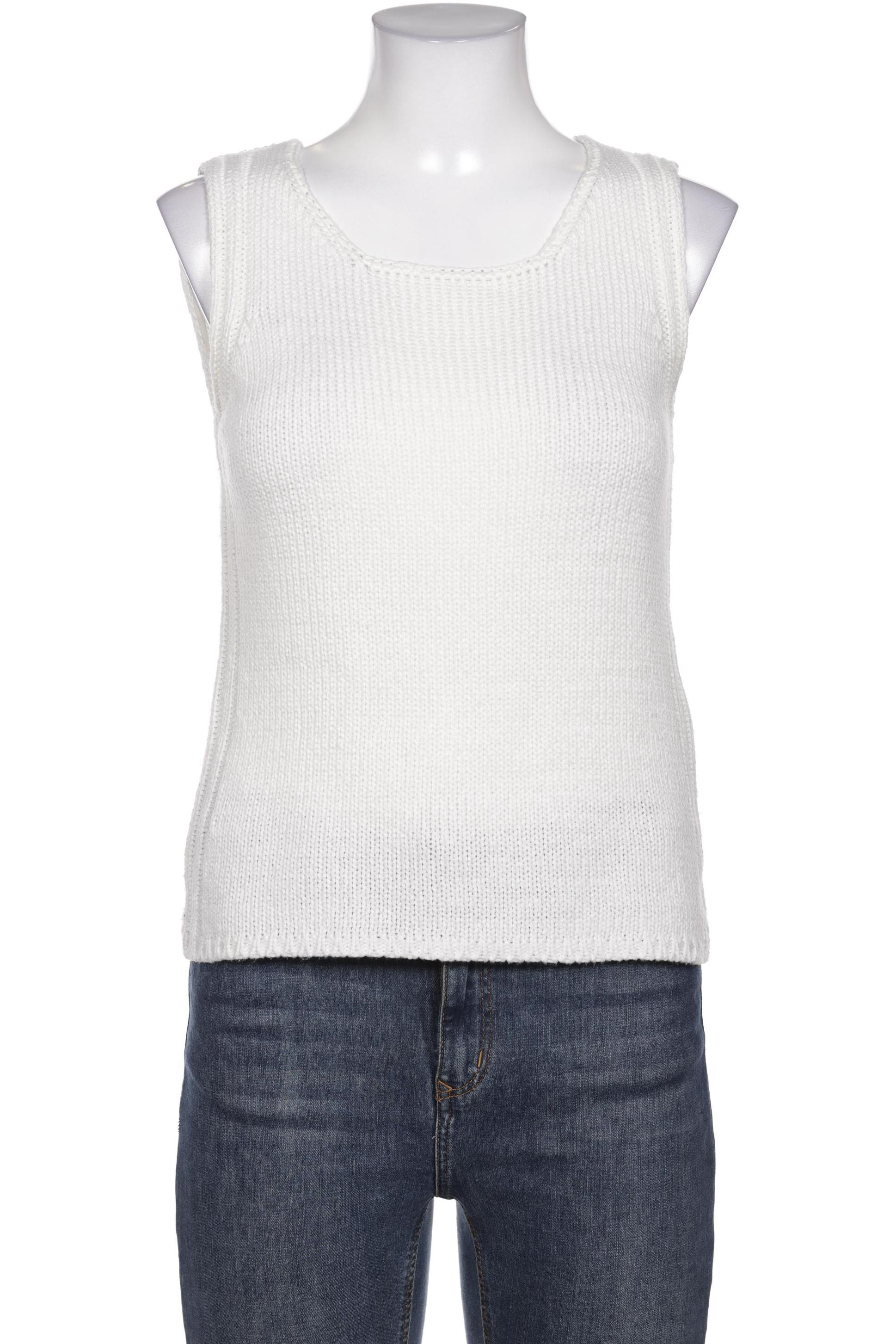 

Oui Damen Pullover, weiß, Gr. 36