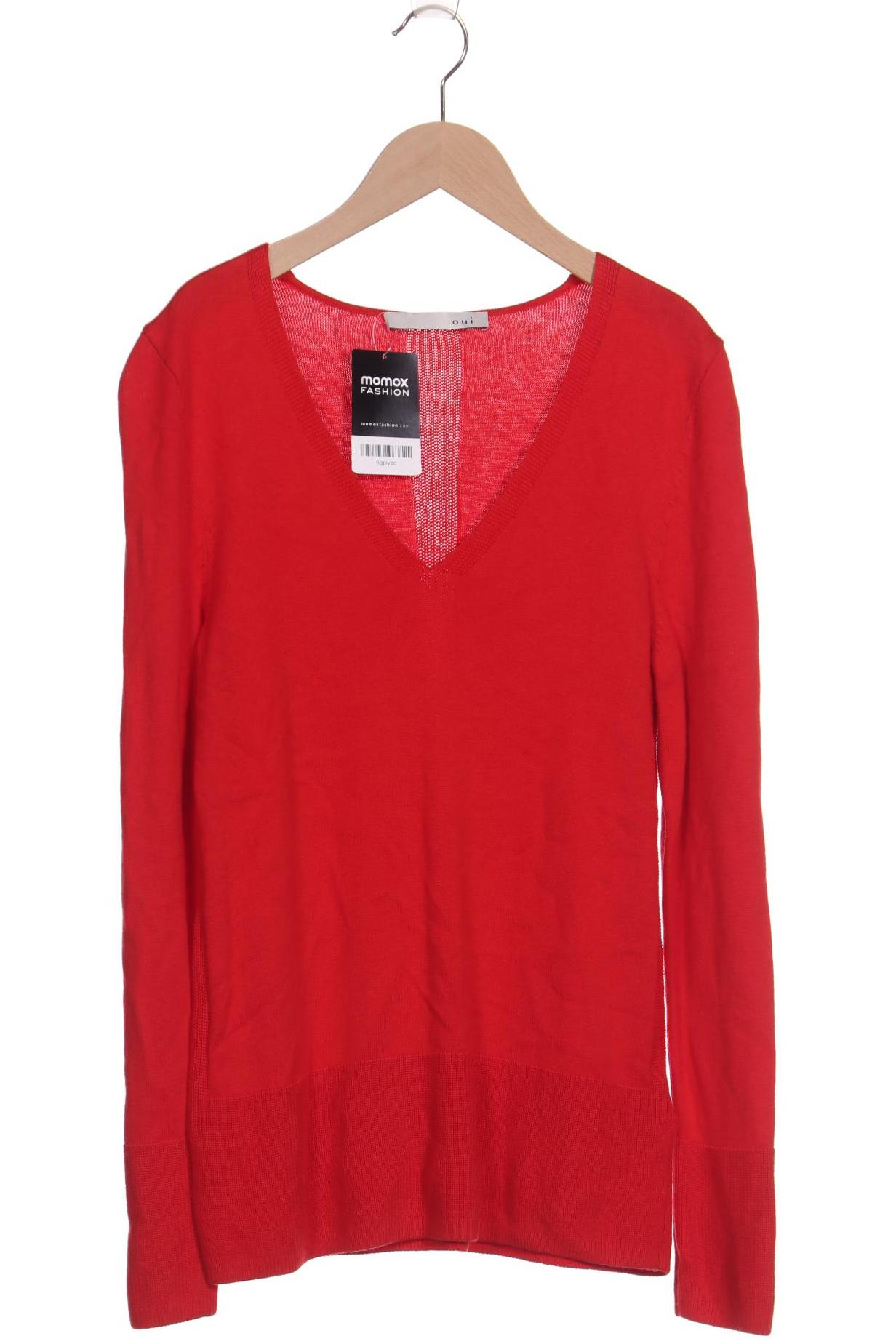 

Oui Damen Pullover, rot, Gr. 38