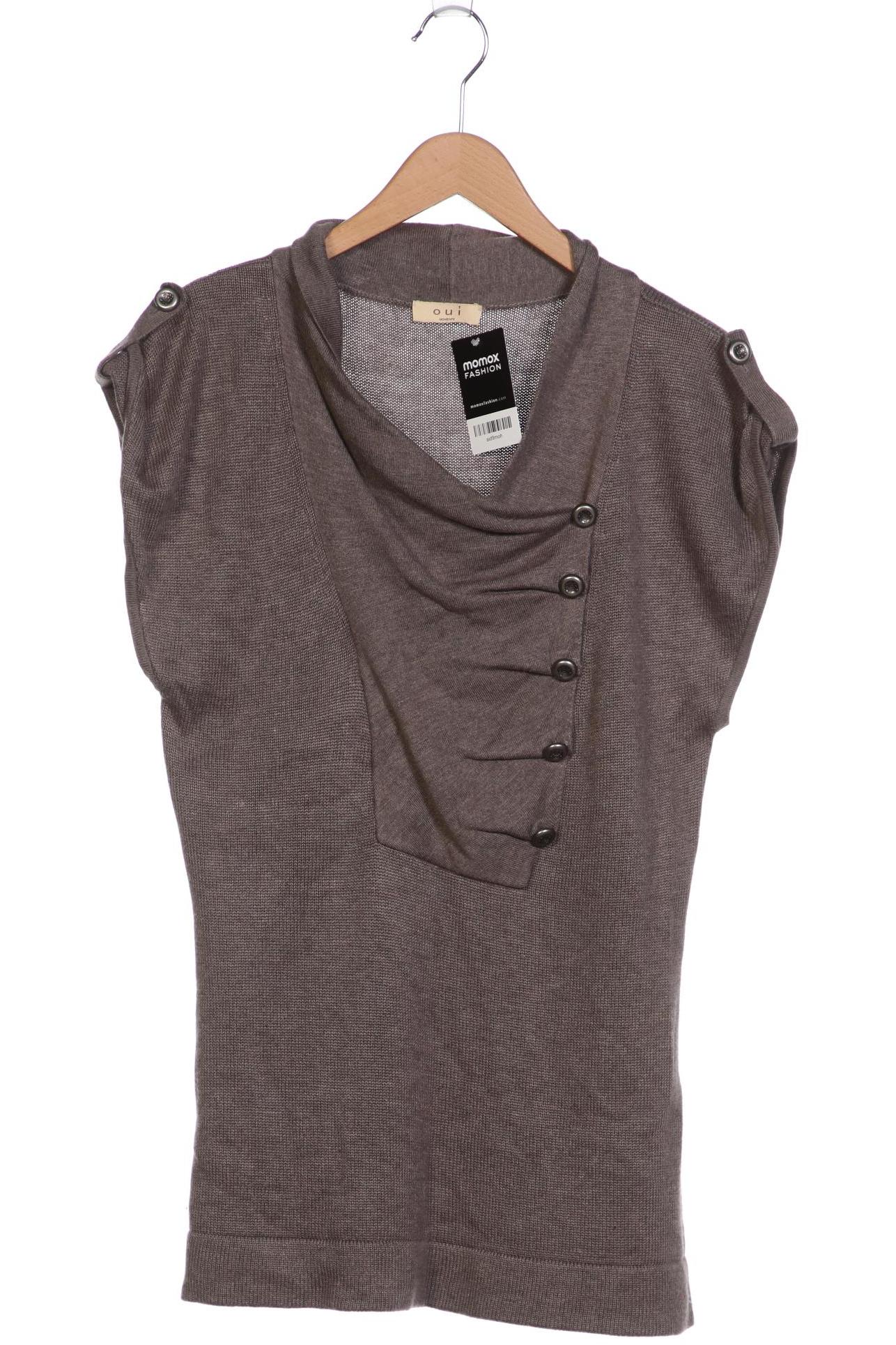 

Oui Damen Pullover, grau, Gr. 40
